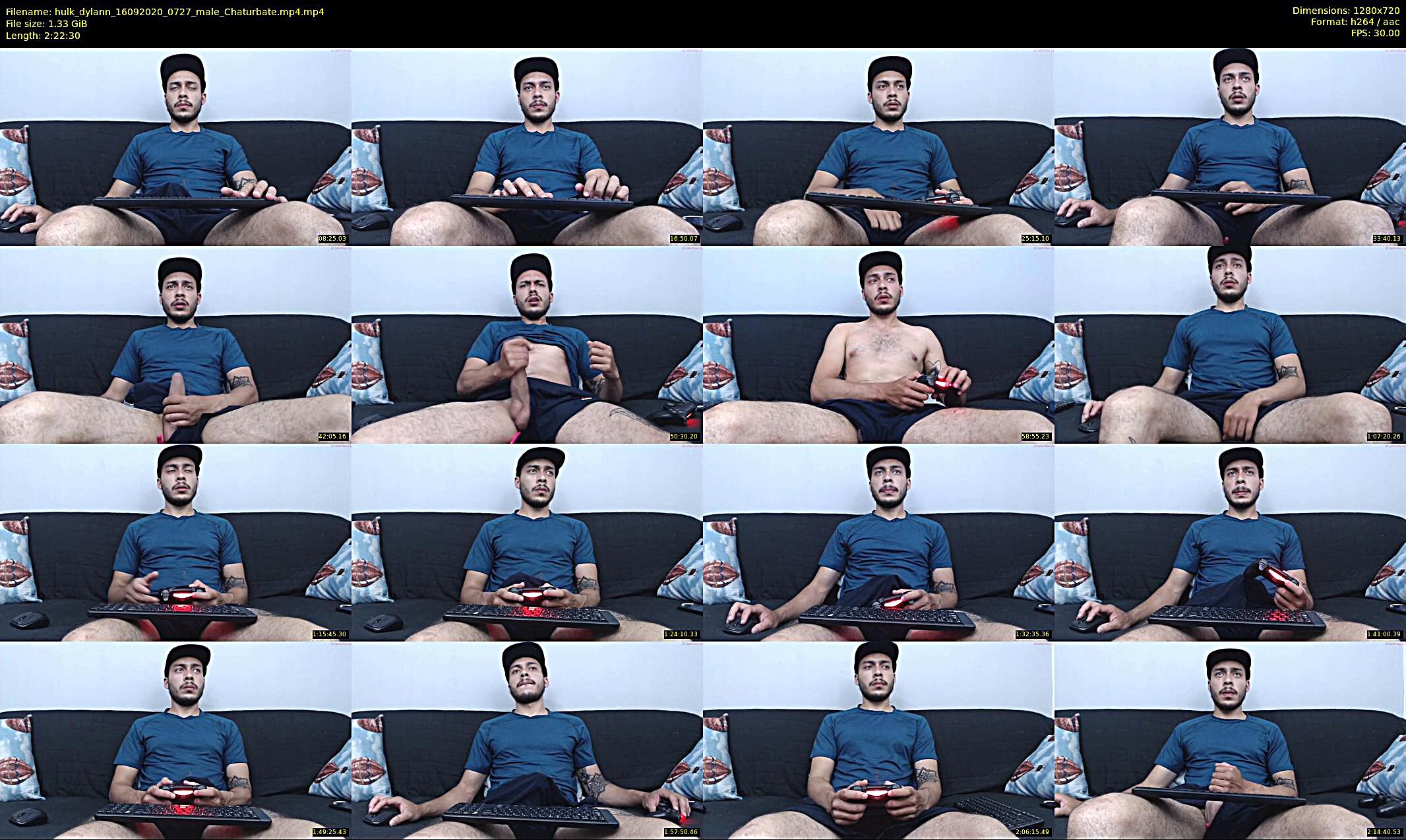 hulk_dylann — 143 minute Chaturbate male cam show recording, 720p, Sep 16, 2020