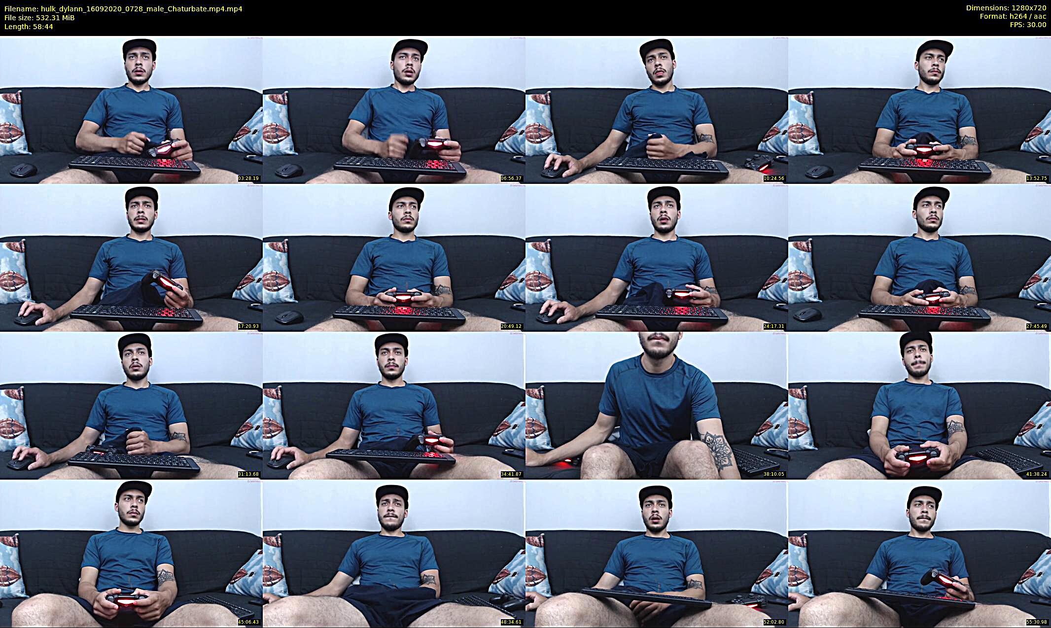 hulk_dylann — 59 minute Chaturbate male cam show recording, 720p, Sep 16, 2020