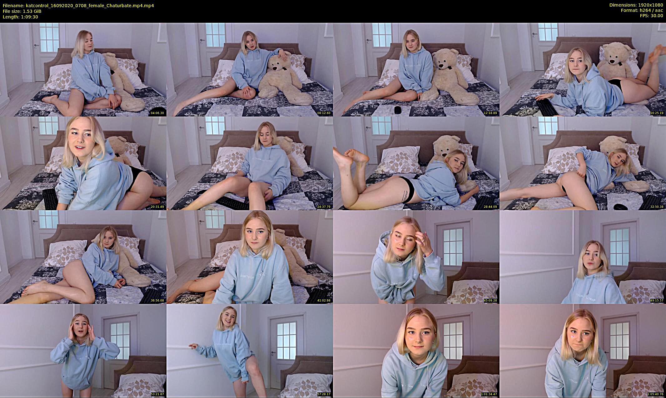 katcontrol — 70 minute Chaturbate female cam show recording, 1080p, Sep 16, 2020