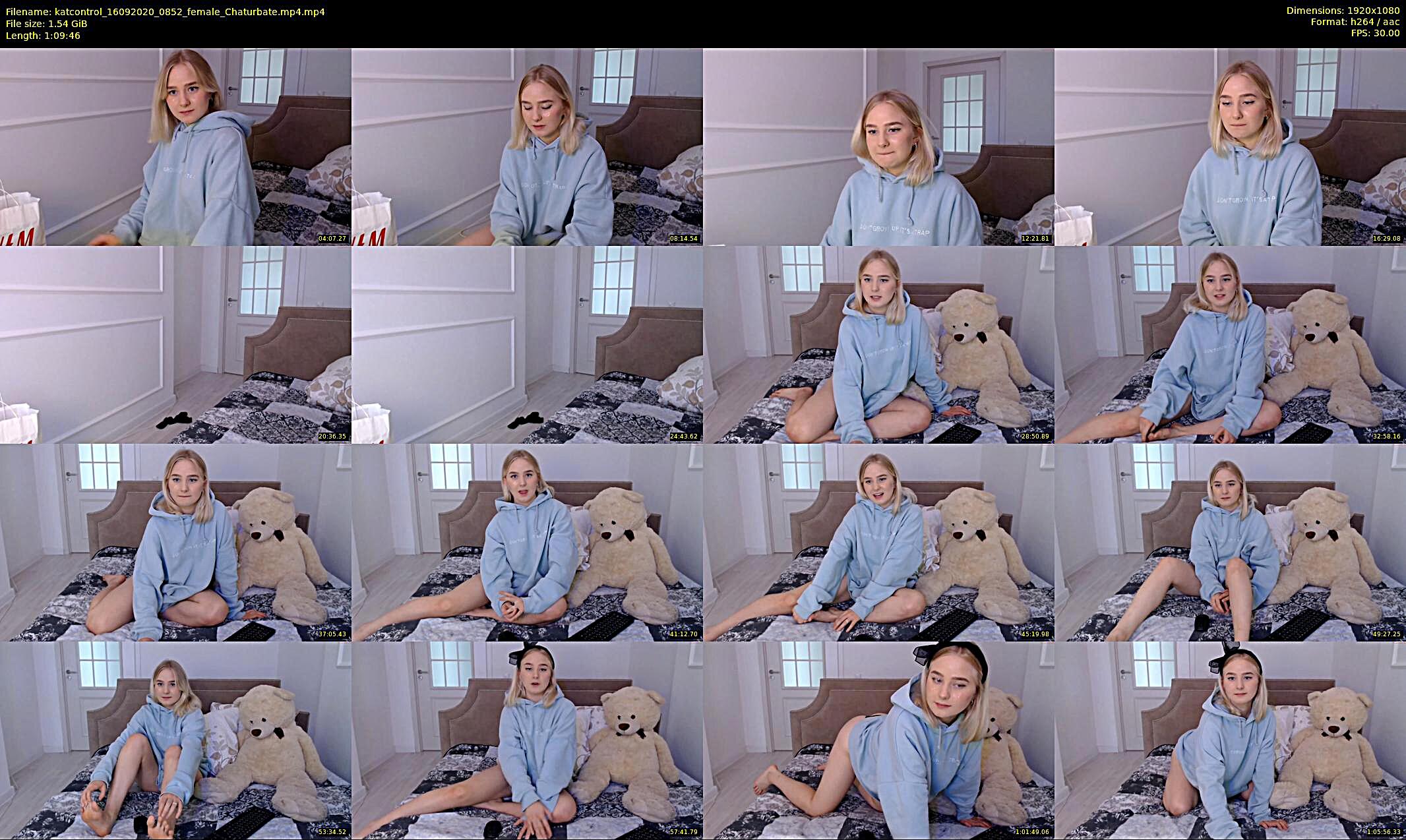 katcontrol — 70 minute Chaturbate female cam show recording, 1080p, Sep 16, 2020