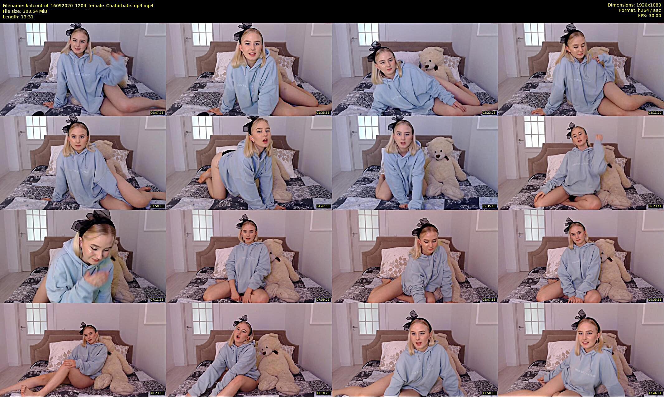 katcontrol — 14 minute Chaturbate female cam show recording, 1080p, Sep 16, 2020