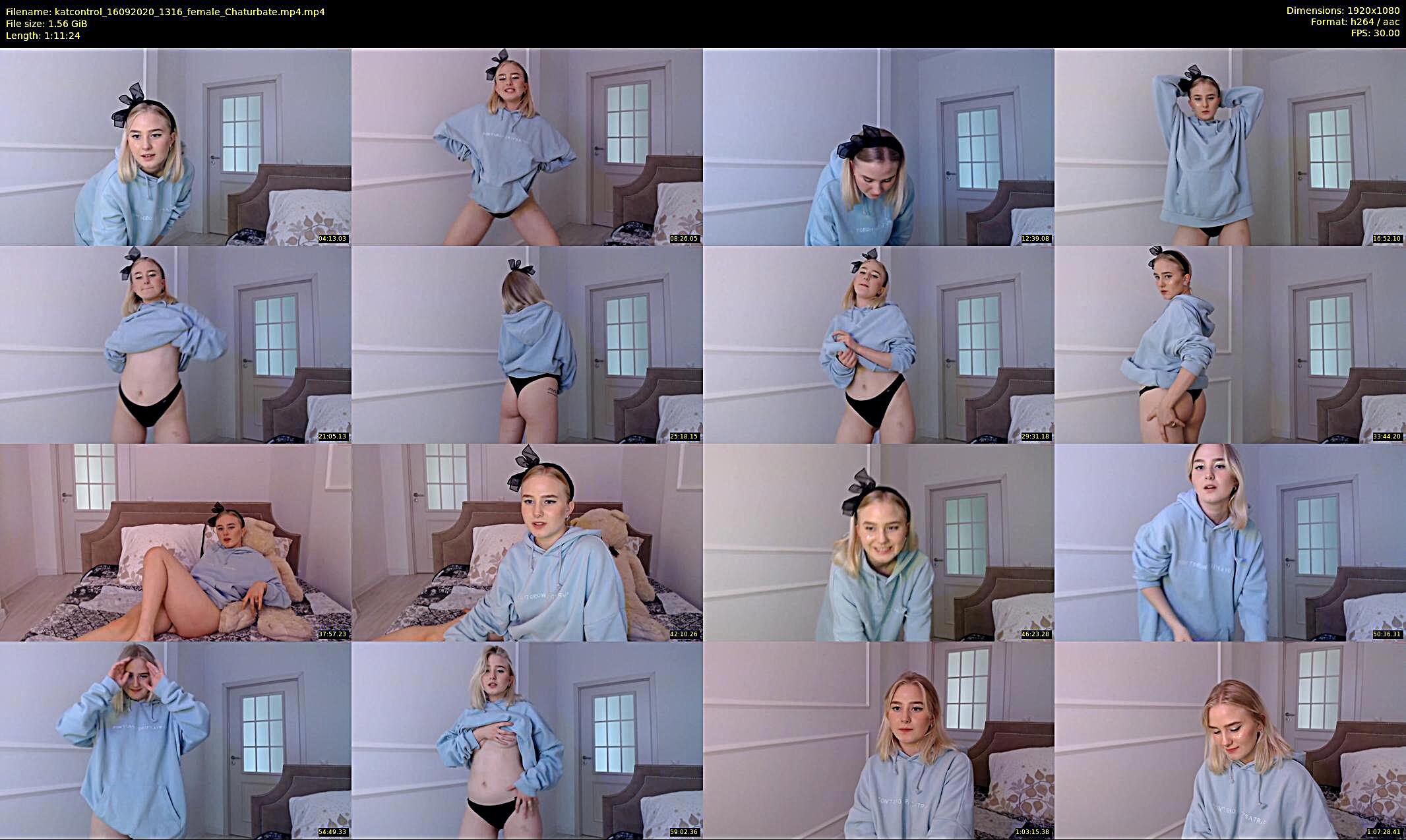 katcontrol — 72 minute Chaturbate female cam show recording, 1080p, Sep 16, 2020