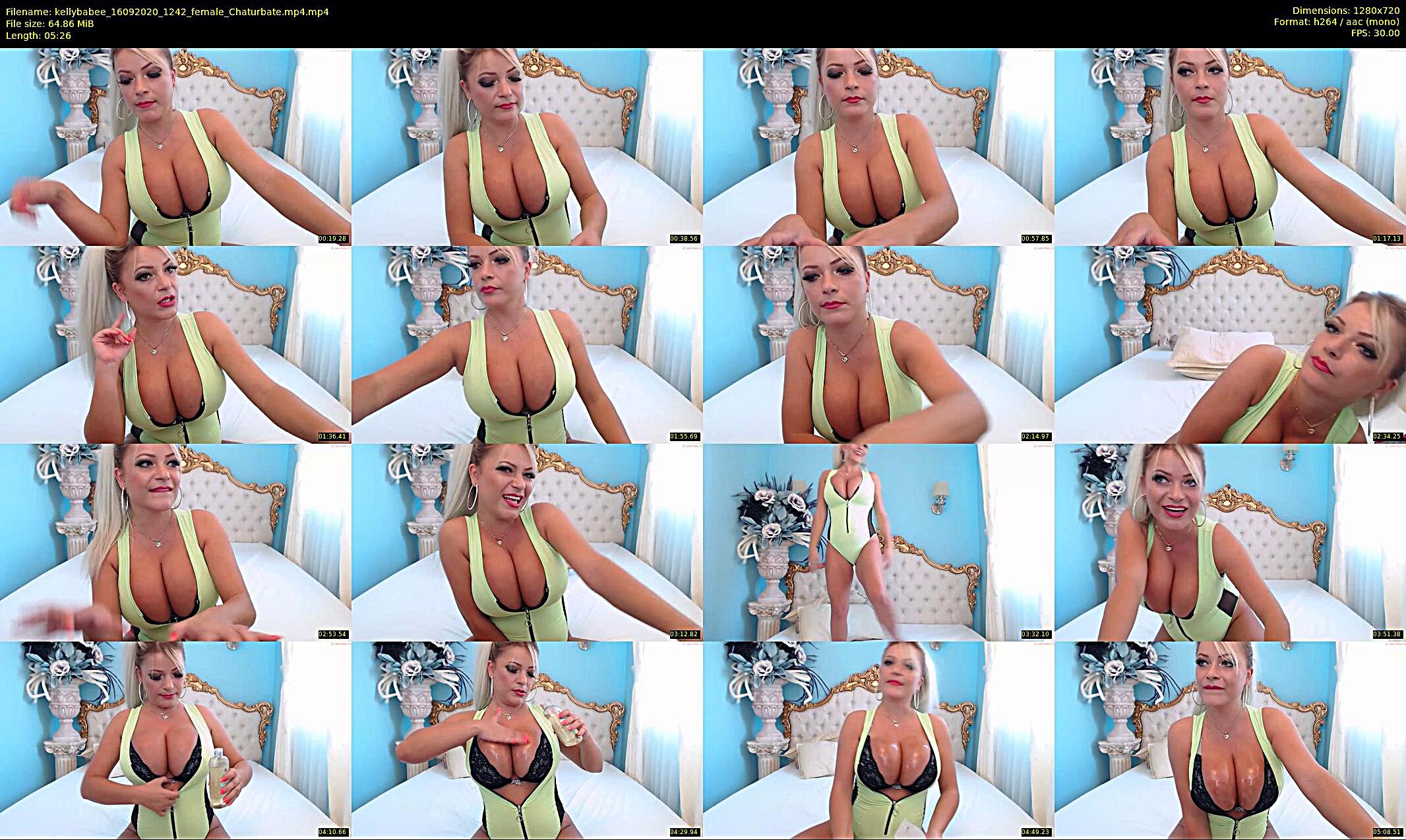 kellybabee — 6 minute Chaturbate female cam show recording, 720p, Sep 16, 2020