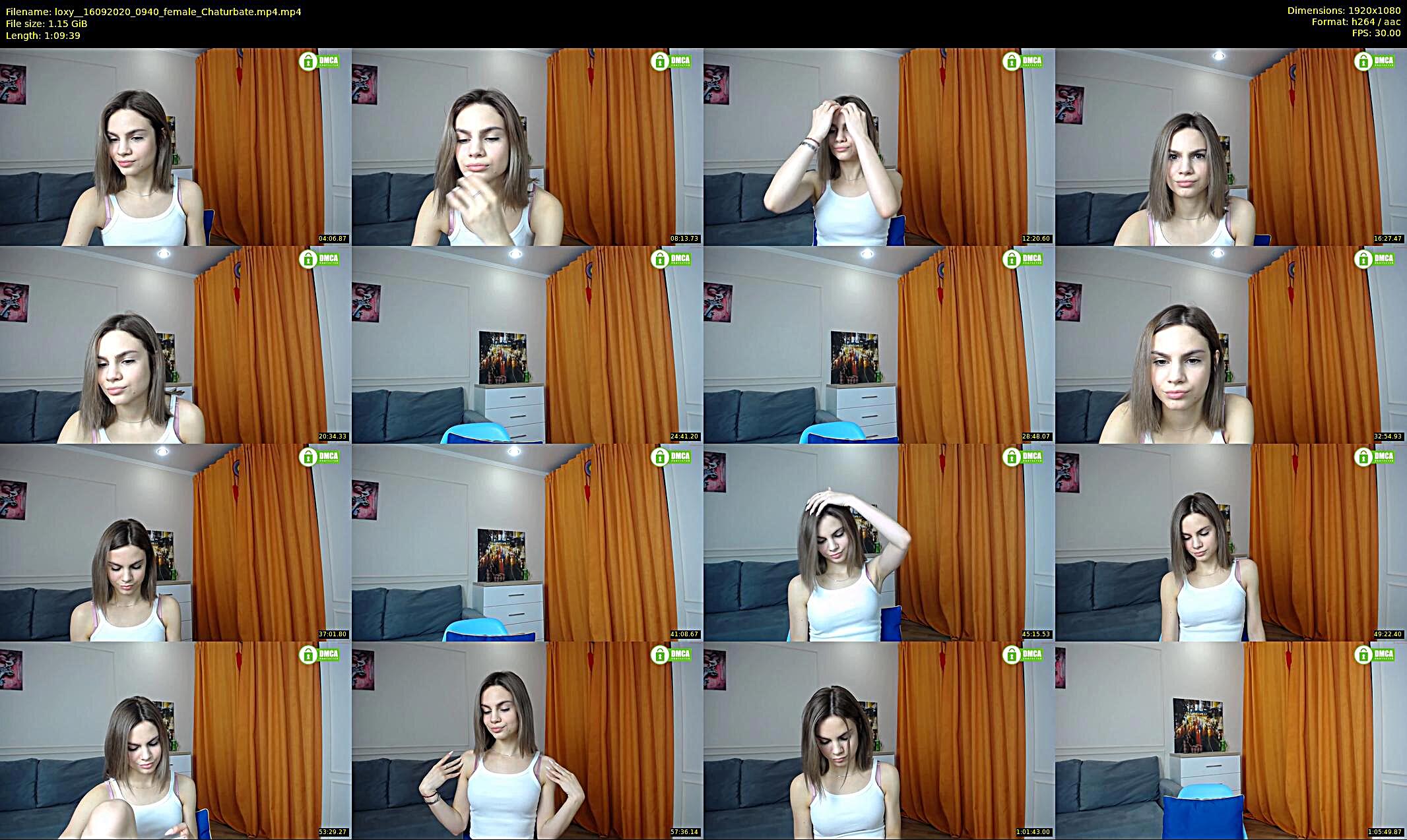 loxy_ — 70 minute Chaturbate female cam show recording, 1080p, Sep 16, 2020