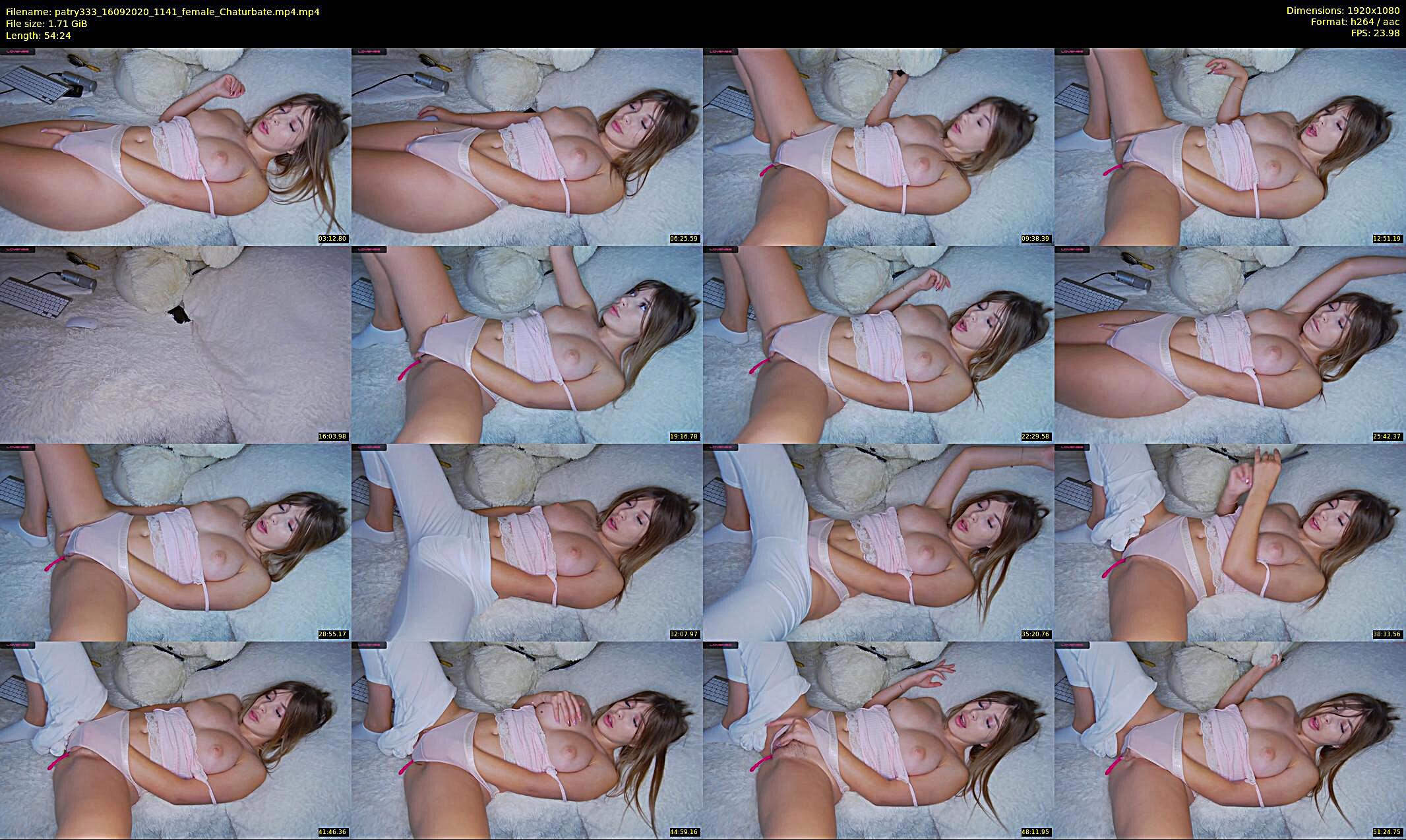 patry333 — 21 minute Chaturbate female cam show recording, 1080p, Sep 16, 2020