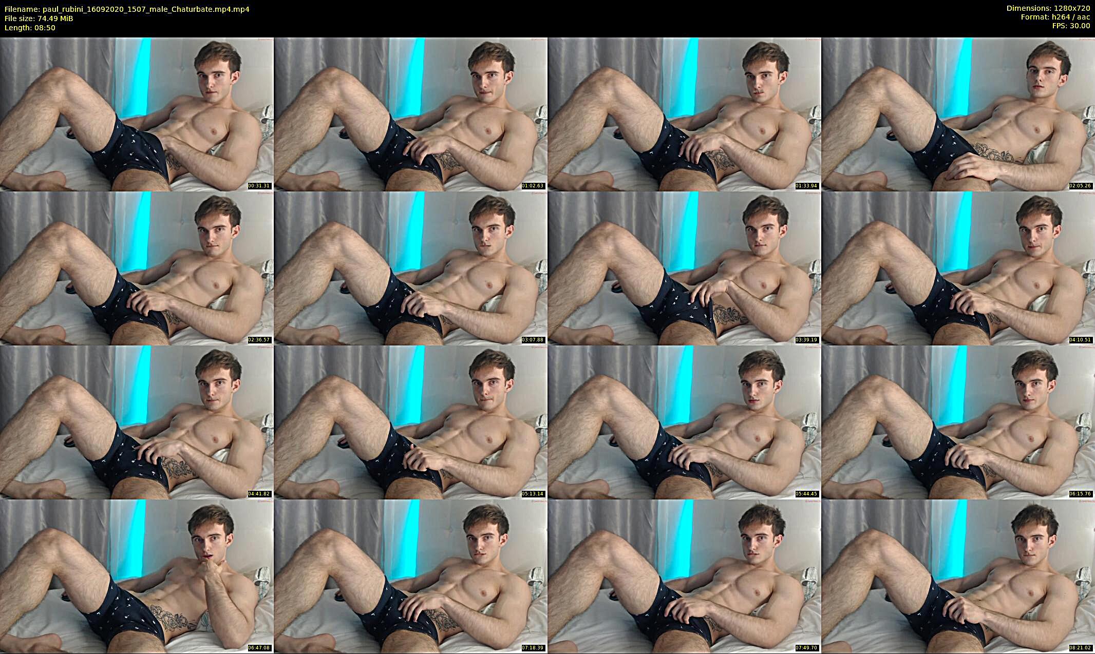 paul_rubini — 9 minute Chaturbate male cam show recording, 720p, Sep 16, 2020