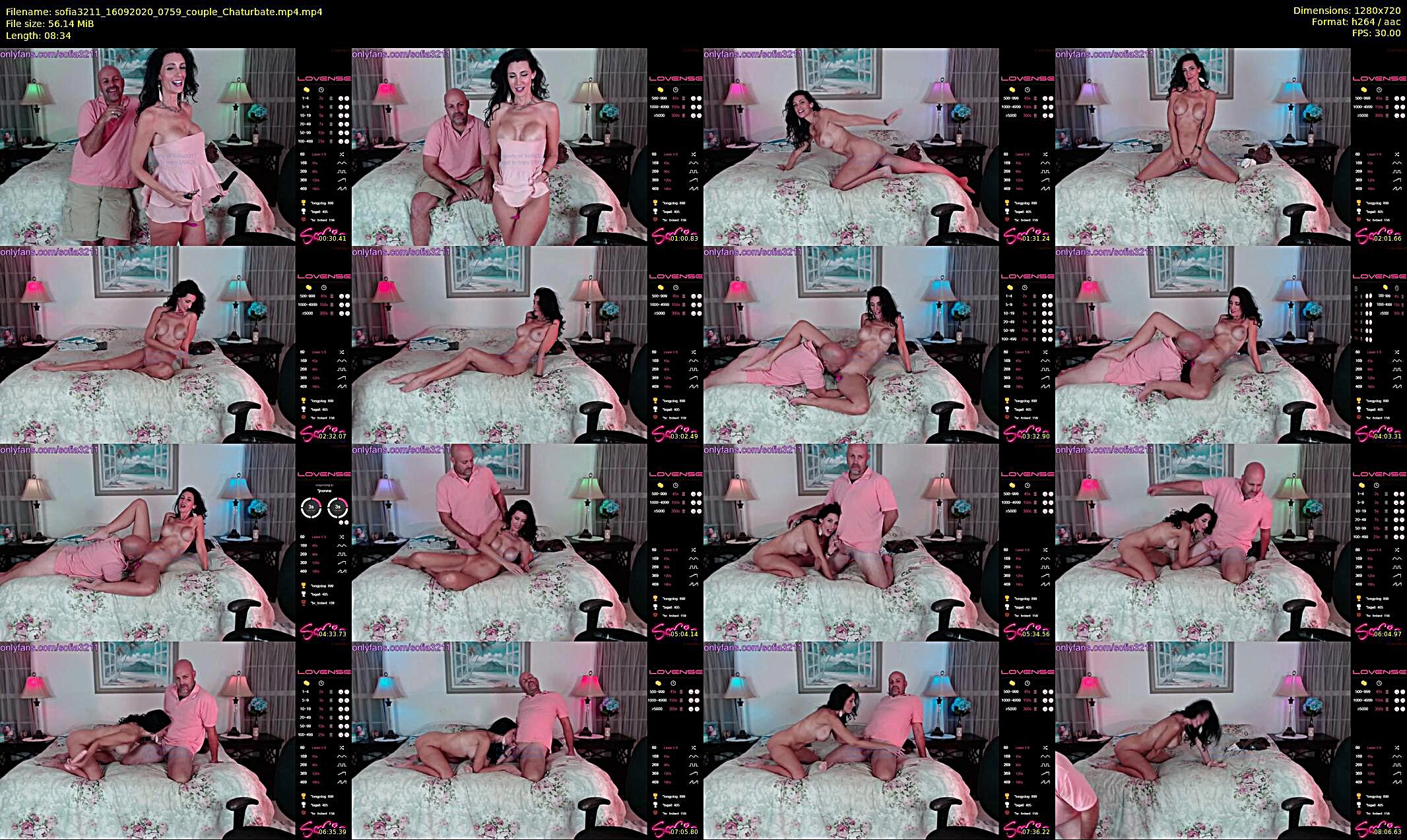 sofia3211 — 9 minute Chaturbate couple cam show recording, 720p, Sep 16, 2020