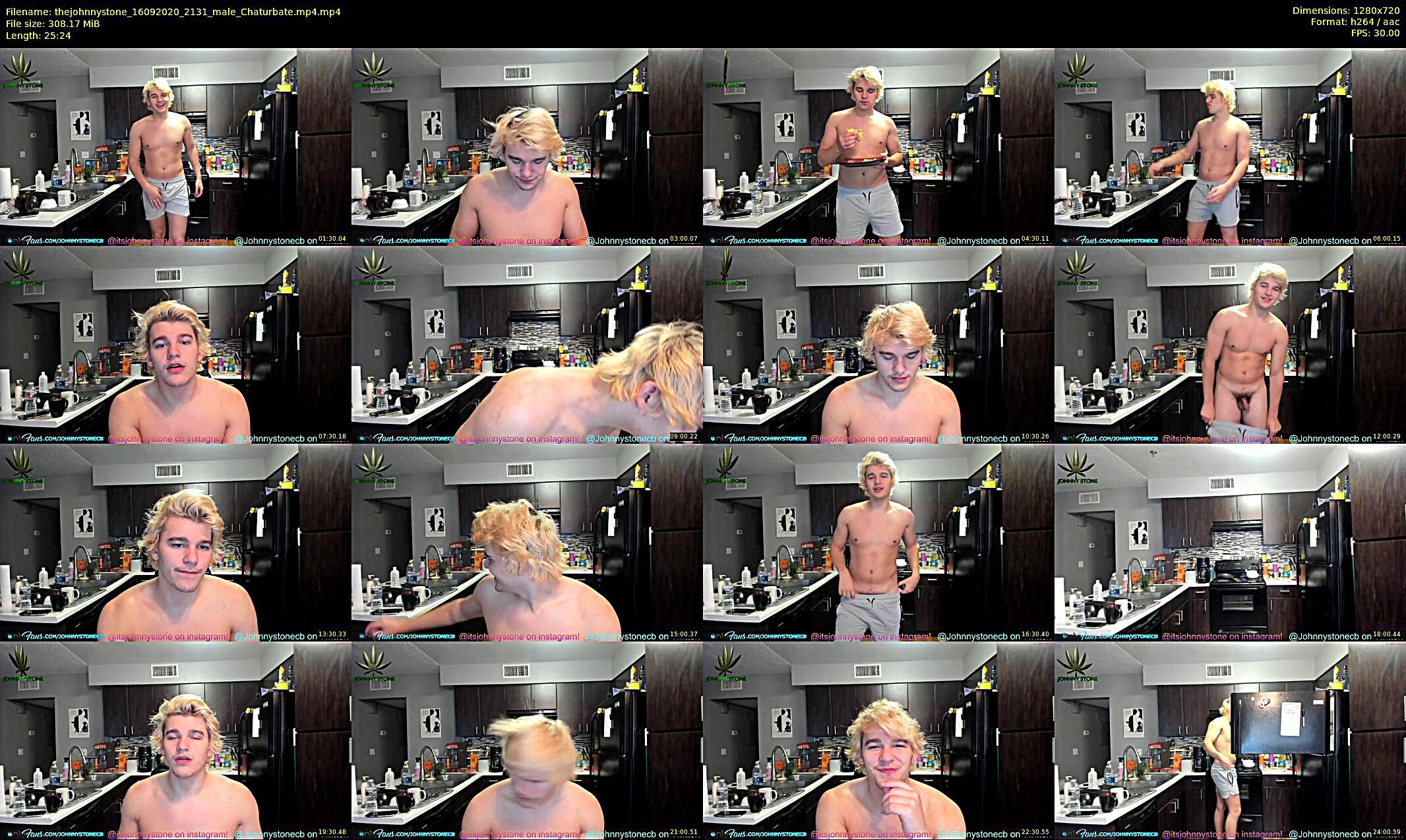 thejohnnystone — 26 minute Chaturbate male cam show recording, 720p, Sep 16, 2020
