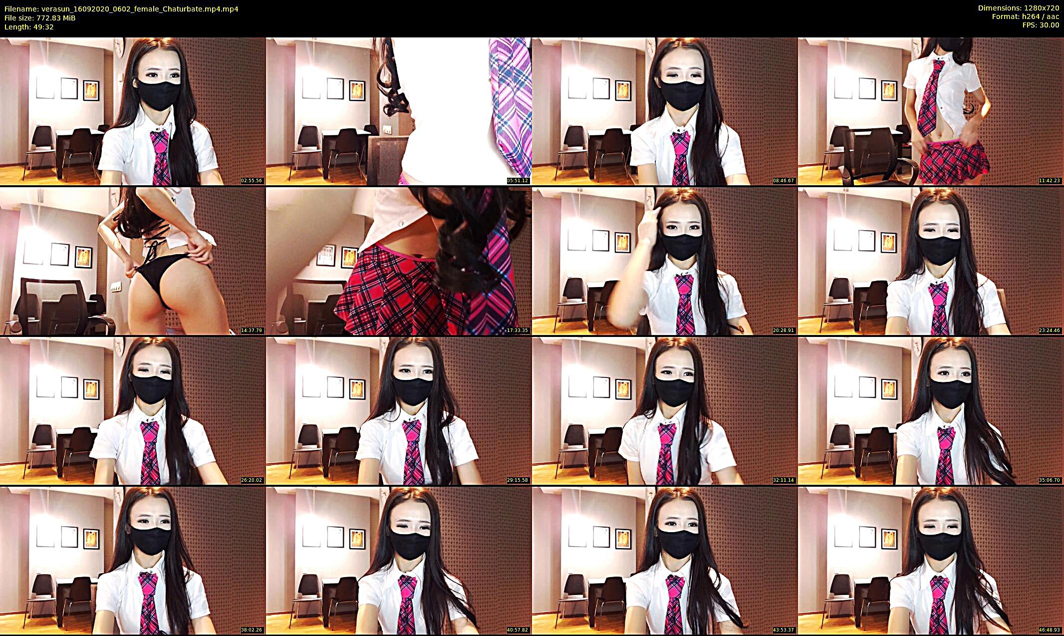 verasun — 20 minute Chaturbate female cam show recording, 720p, Sep 16, 2020