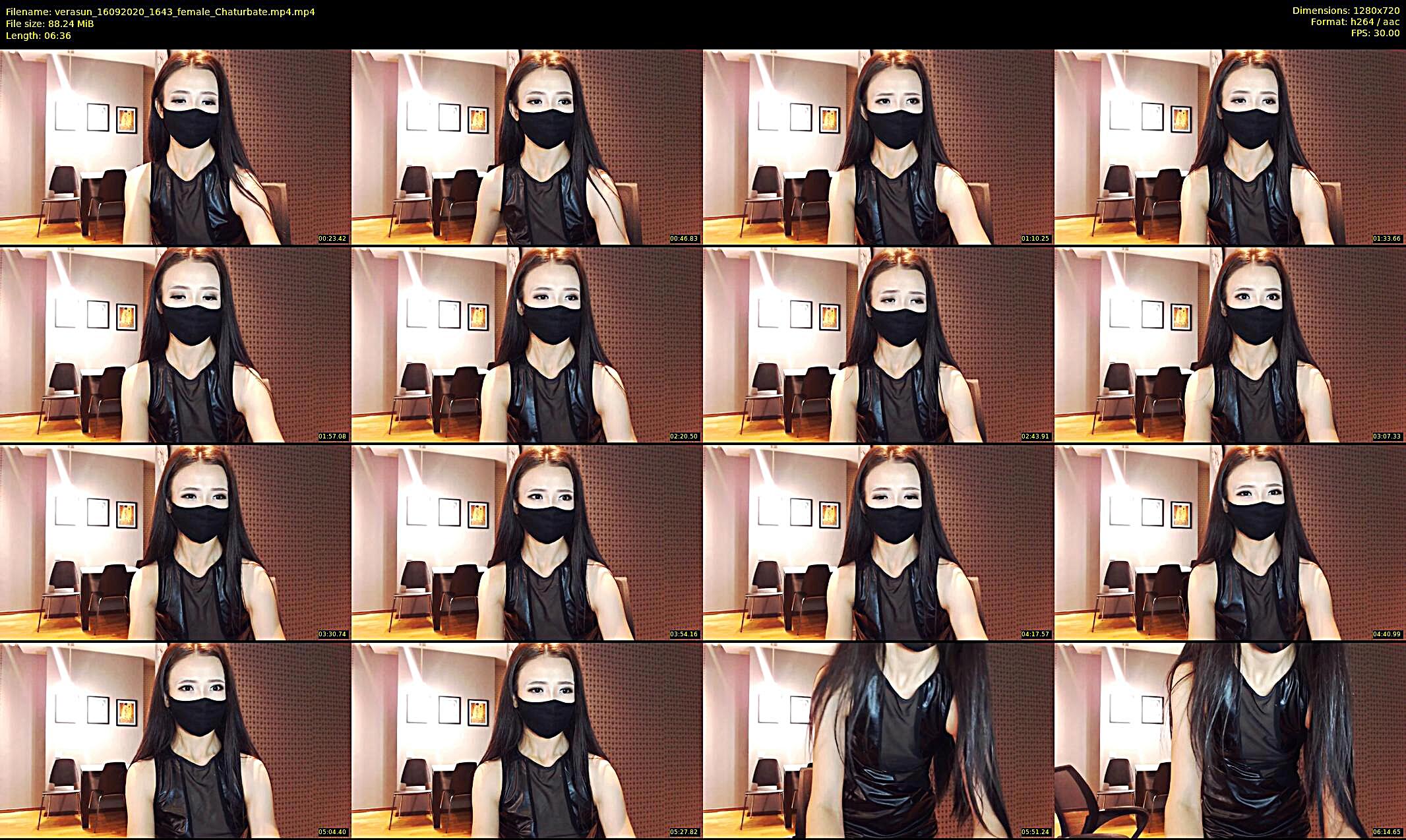 verasun — 8 minute Chaturbate female cam show recording, 720p, Sep 16, 2020