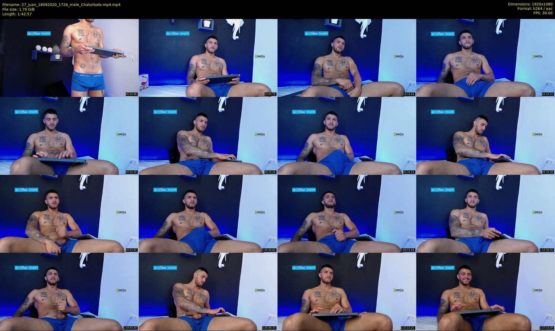 27_juan — 103 minute Chaturbate male cam show recording, 1080p, Sep 18, 2020