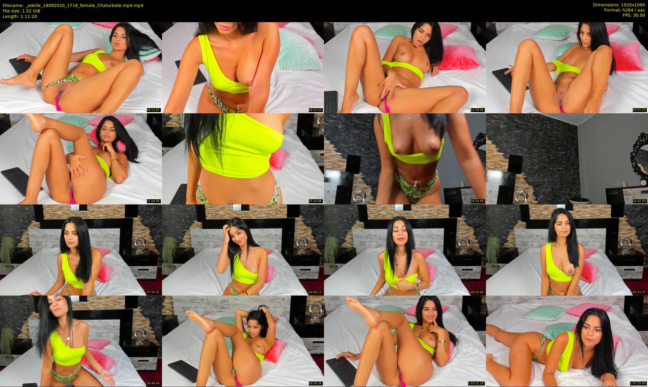 _adelle — 72 minute Chaturbate female cam show recording, 1080p, Sep 18, 2020