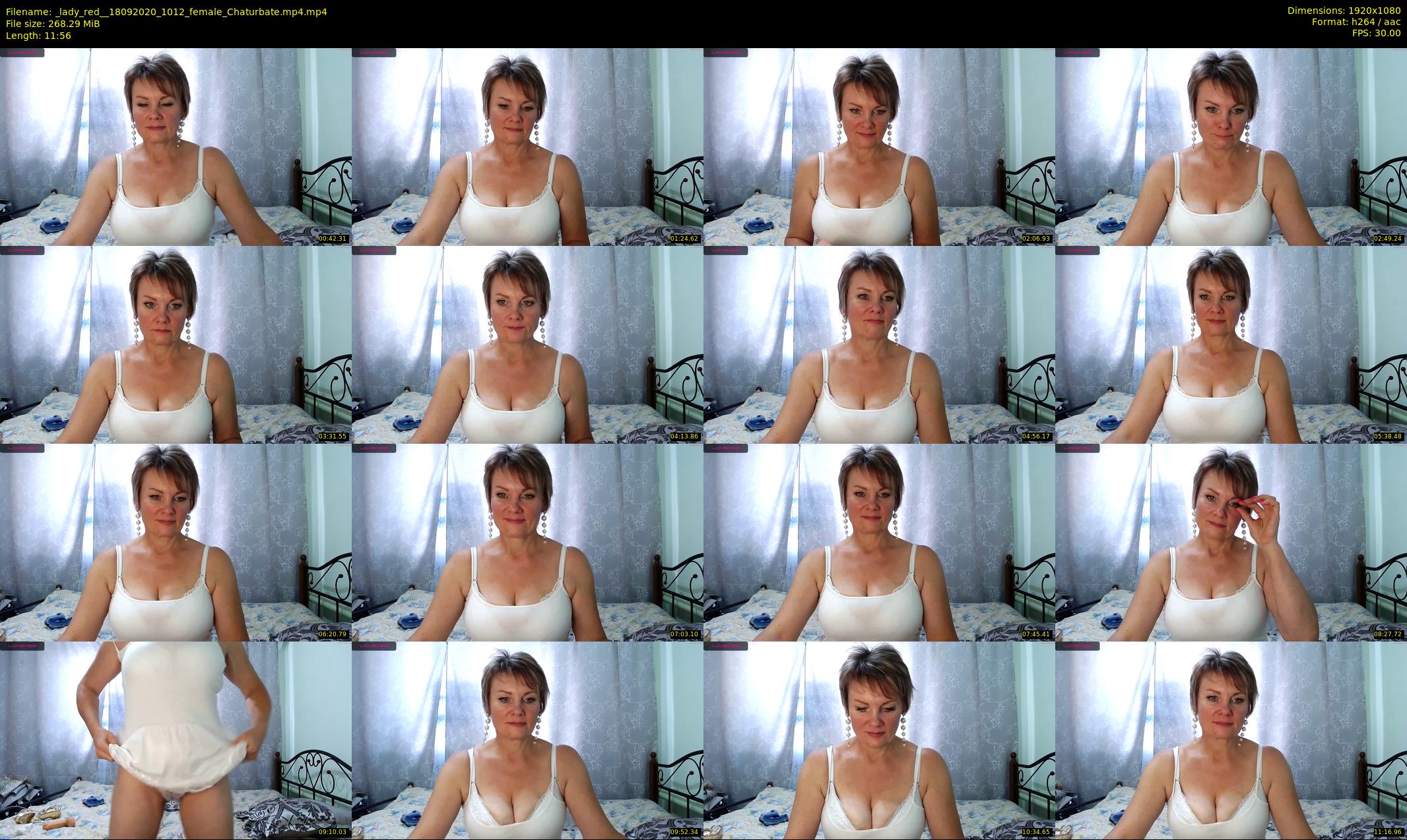_lady_red_ — 12 minute Chaturbate female cam show recording, 1080p, Sep 18, 2020