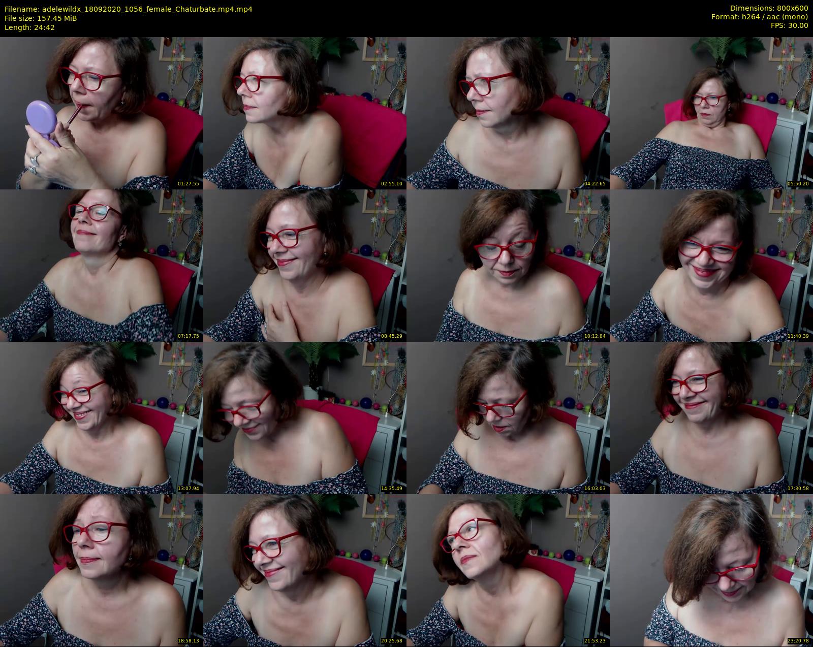 adelewildx — 25 minute Chaturbate female cam show recording, 480p, Sep 18, 2020