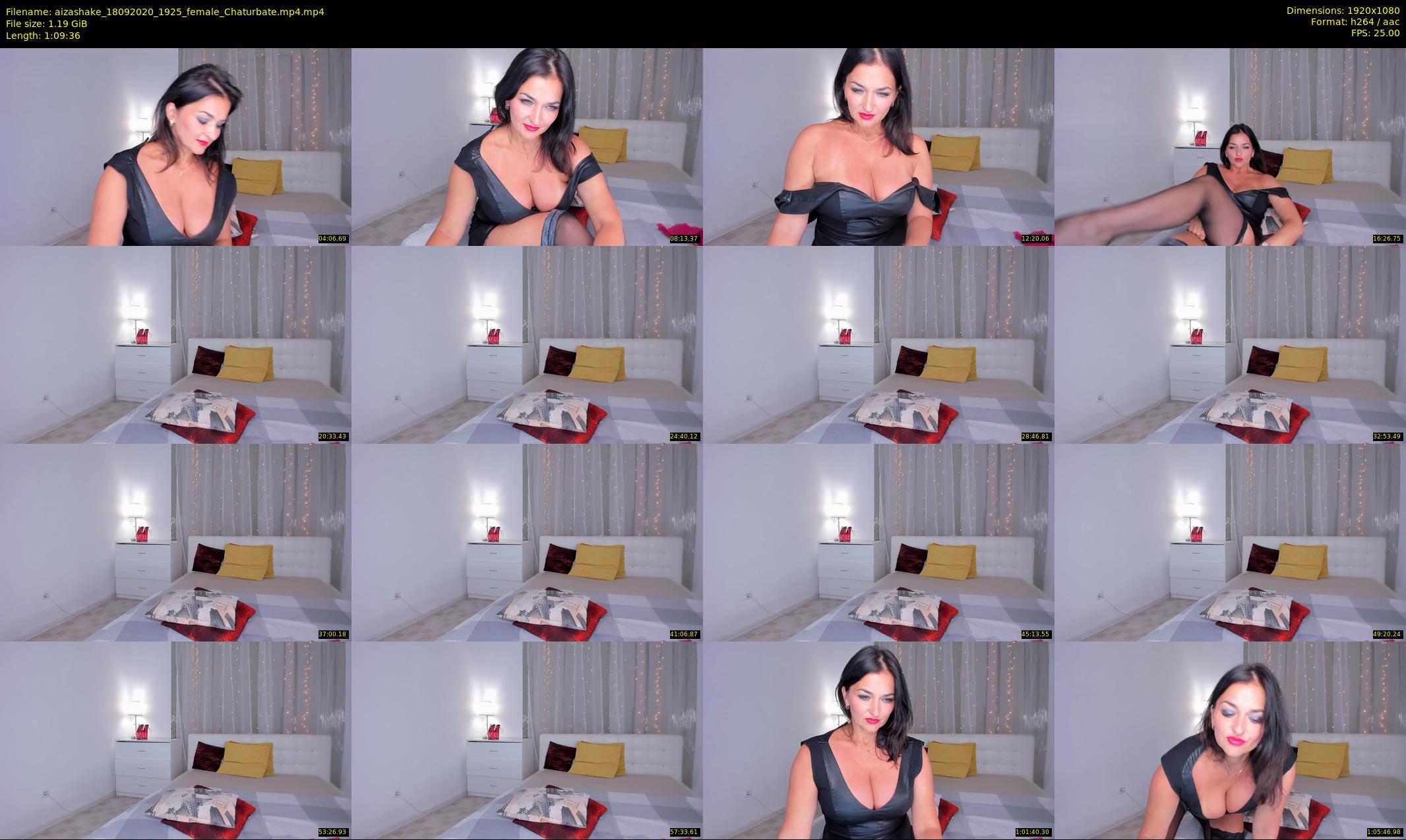 aizashake — 70 minute Chaturbate female cam show recording, 1080p, Sep 18, 2020