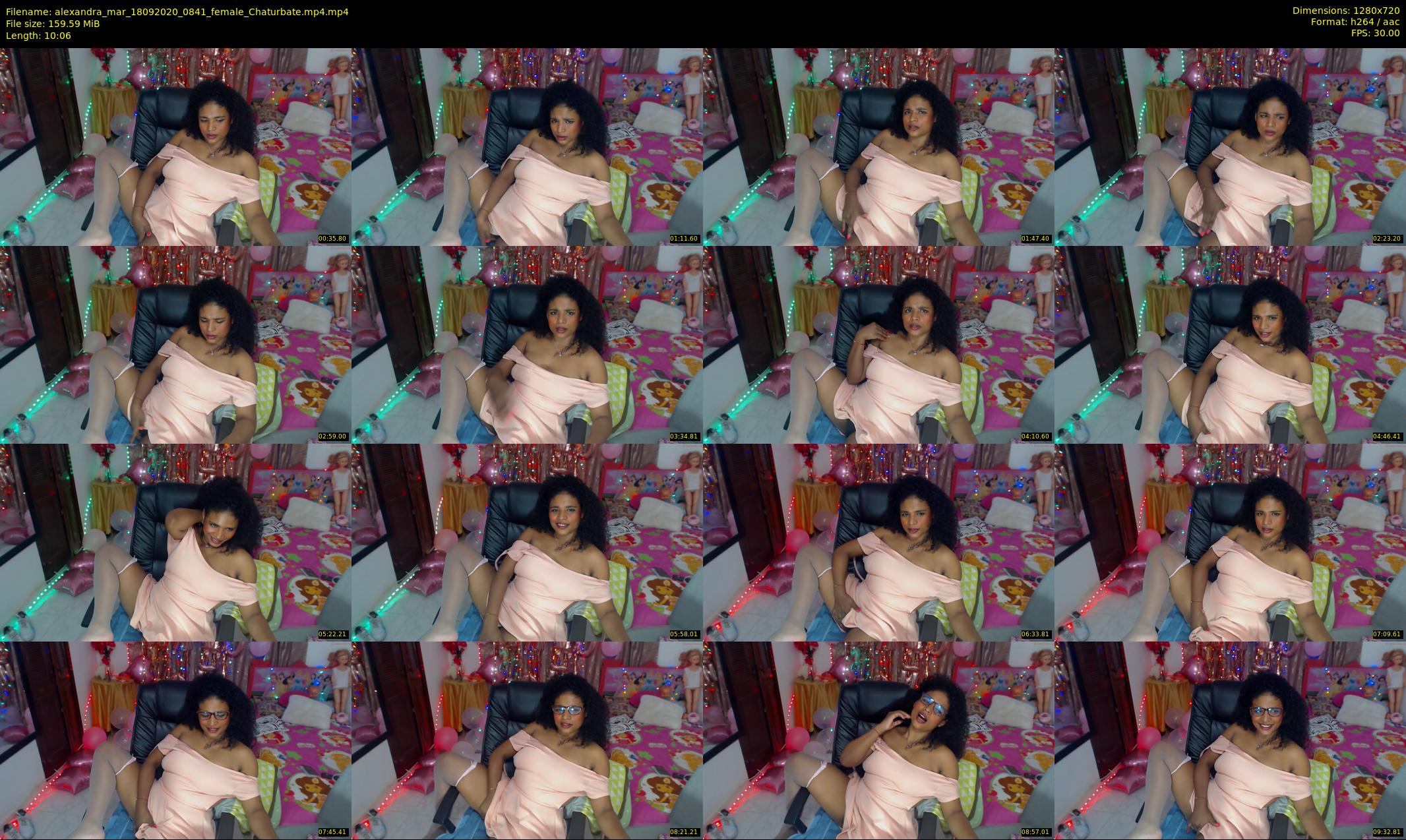 alexandra_mar — 11 minute Chaturbate female cam show recording, 720p, Sep 18, 2020