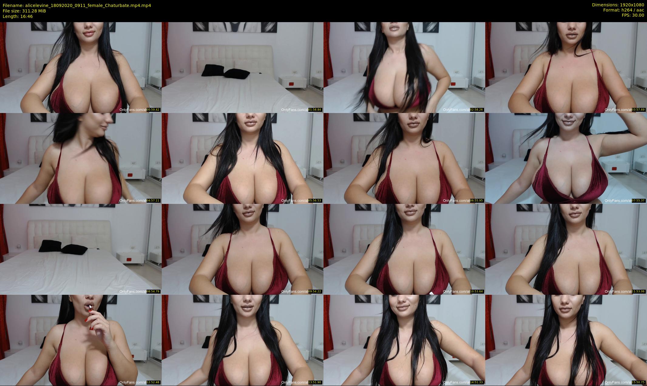 alicelevine — 17 minute Chaturbate female cam show recording, 1080p, Sep 18, 2020