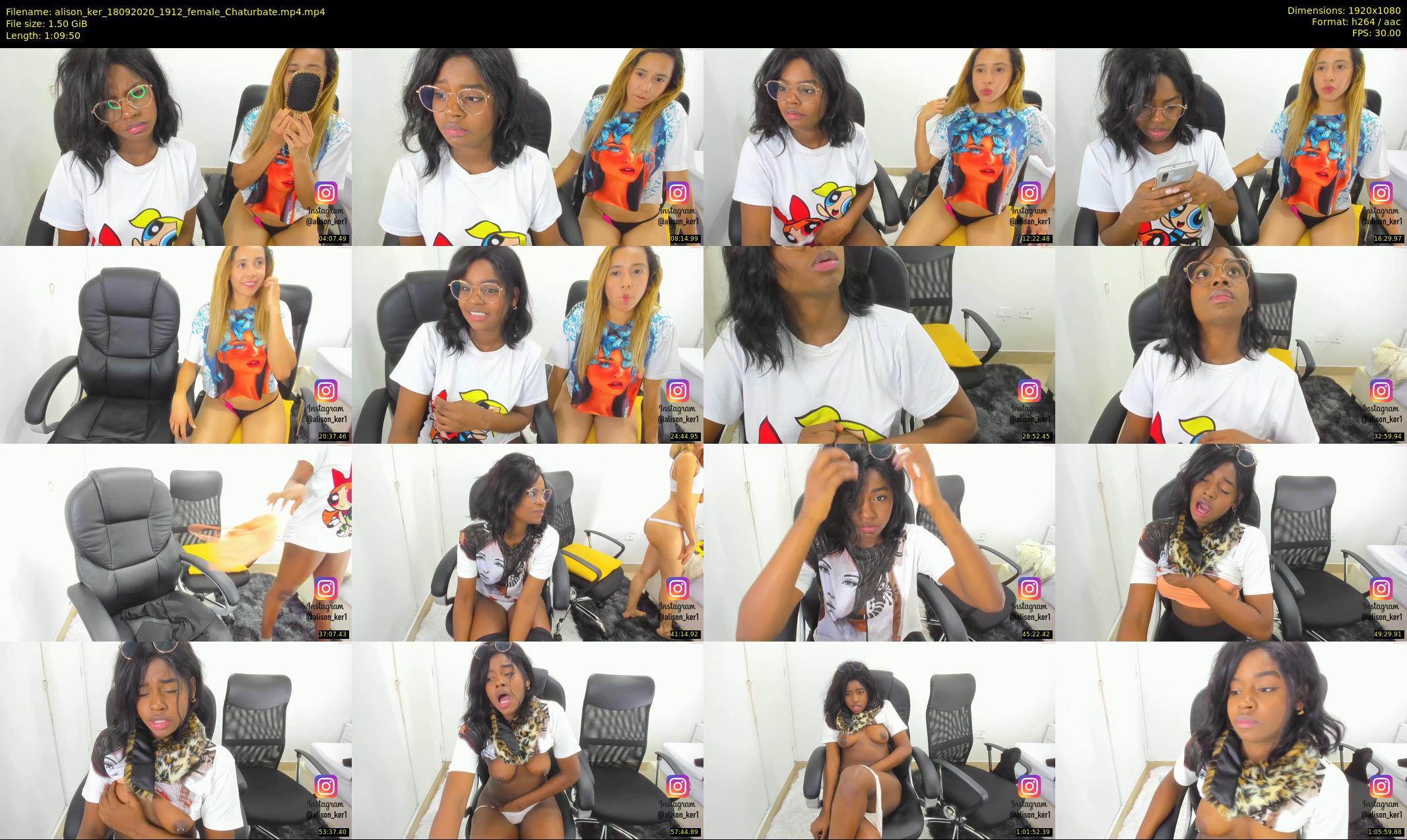 alison_ker — 70 minute Chaturbate female cam show recording, 1080p, Sep 18, 2020