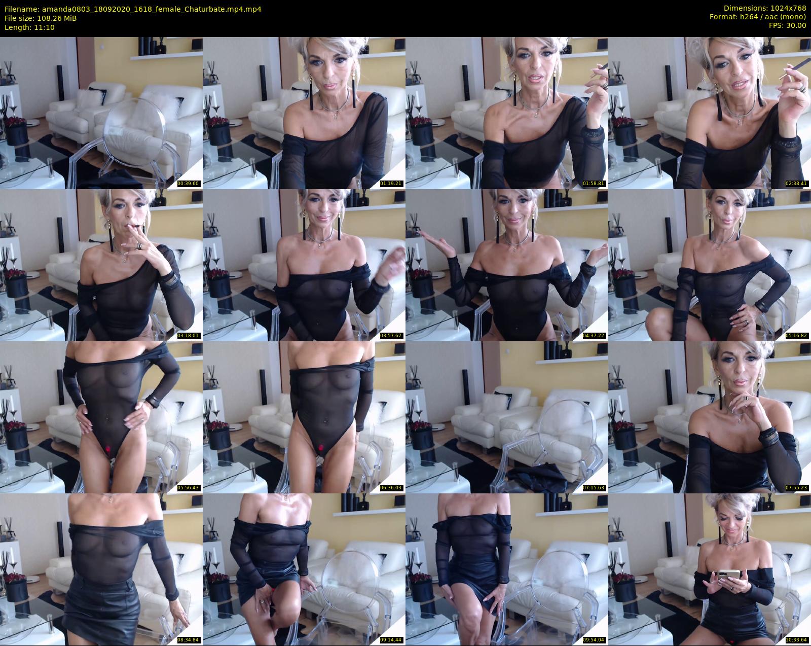 amanda0803 — 12 minute Chaturbate female cam show recording, 720p, Sep 18, 2020