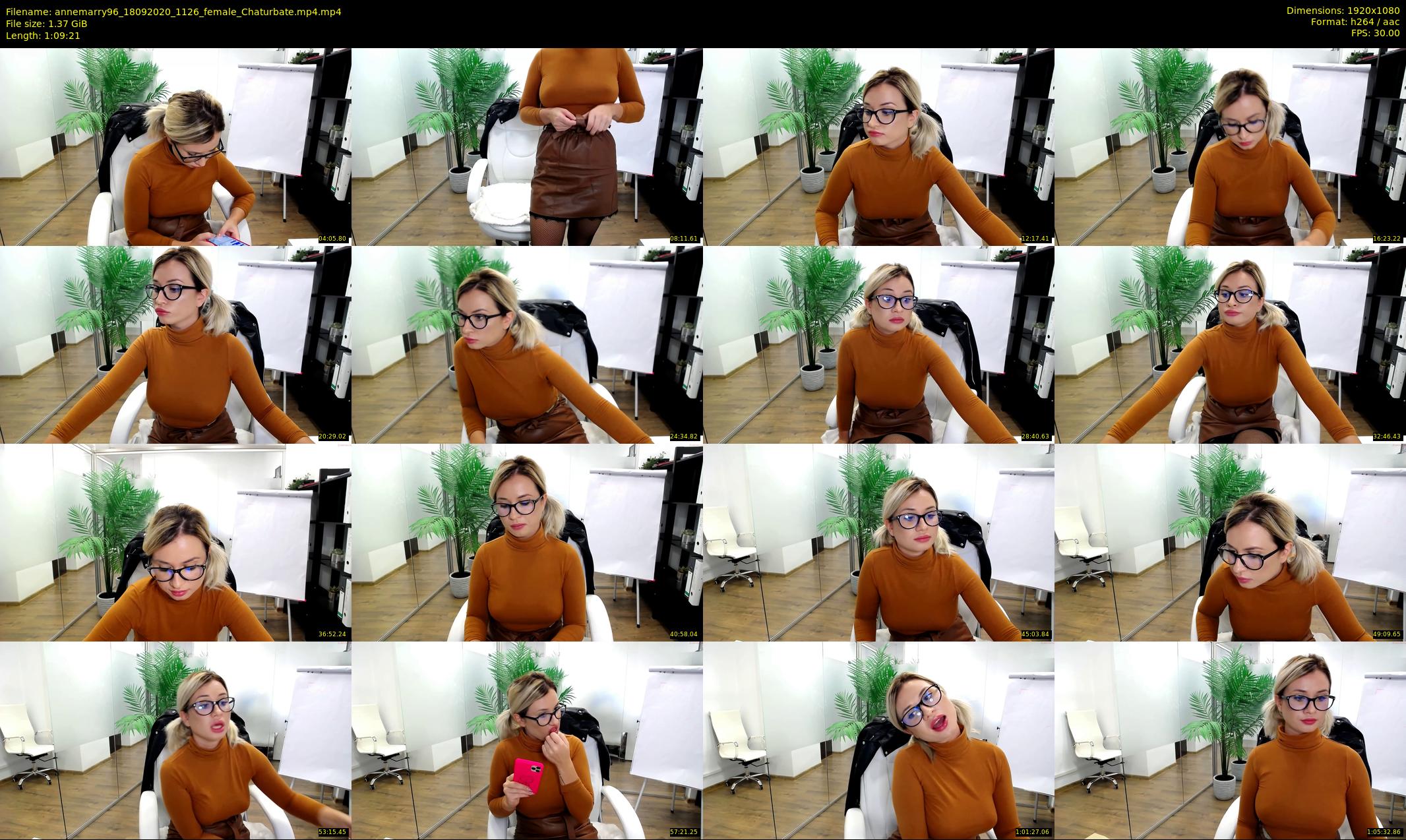 annemarry96 — 70 minute Chaturbate female cam show recording, 1080p, Sep 18, 2020