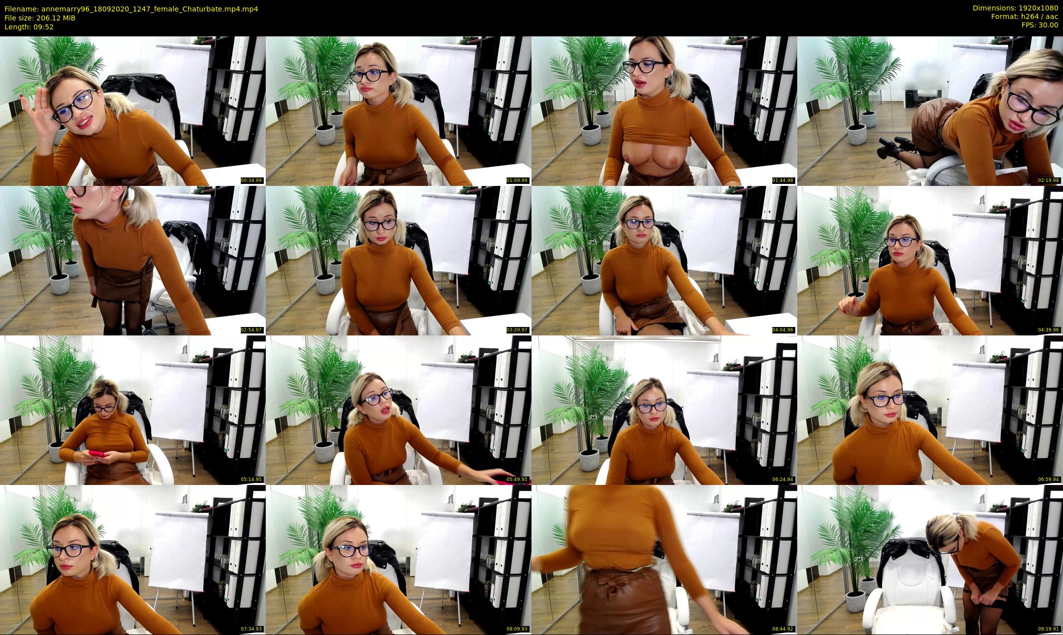 annemarry96 — 10 minute Chaturbate female cam show recording, 1080p, Sep 18, 2020