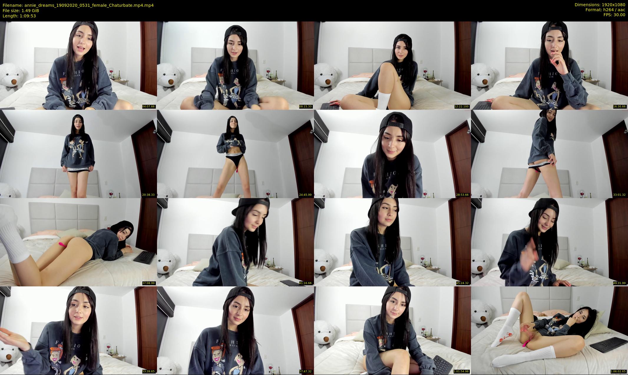 annie_dreams — 70 minute Chaturbate female cam show recording, 1080p, Sep 19, 2020