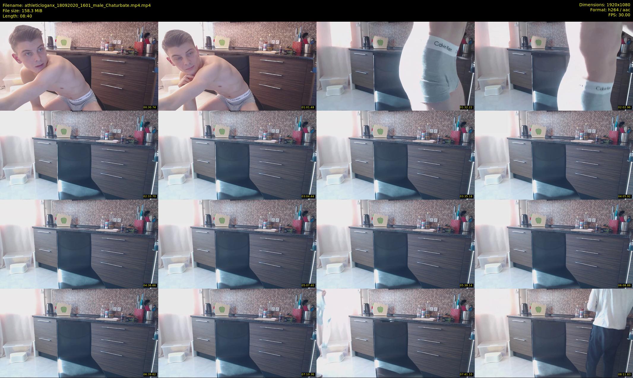 athleticloganx — 9 minute Chaturbate male cam show recording, 1080p, Sep 18, 2020