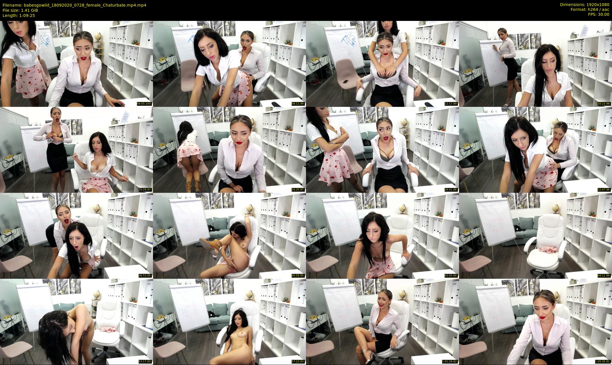 babesgowild — 70 minute Chaturbate couple cam show recording, 1080p, Sep 18, 2020