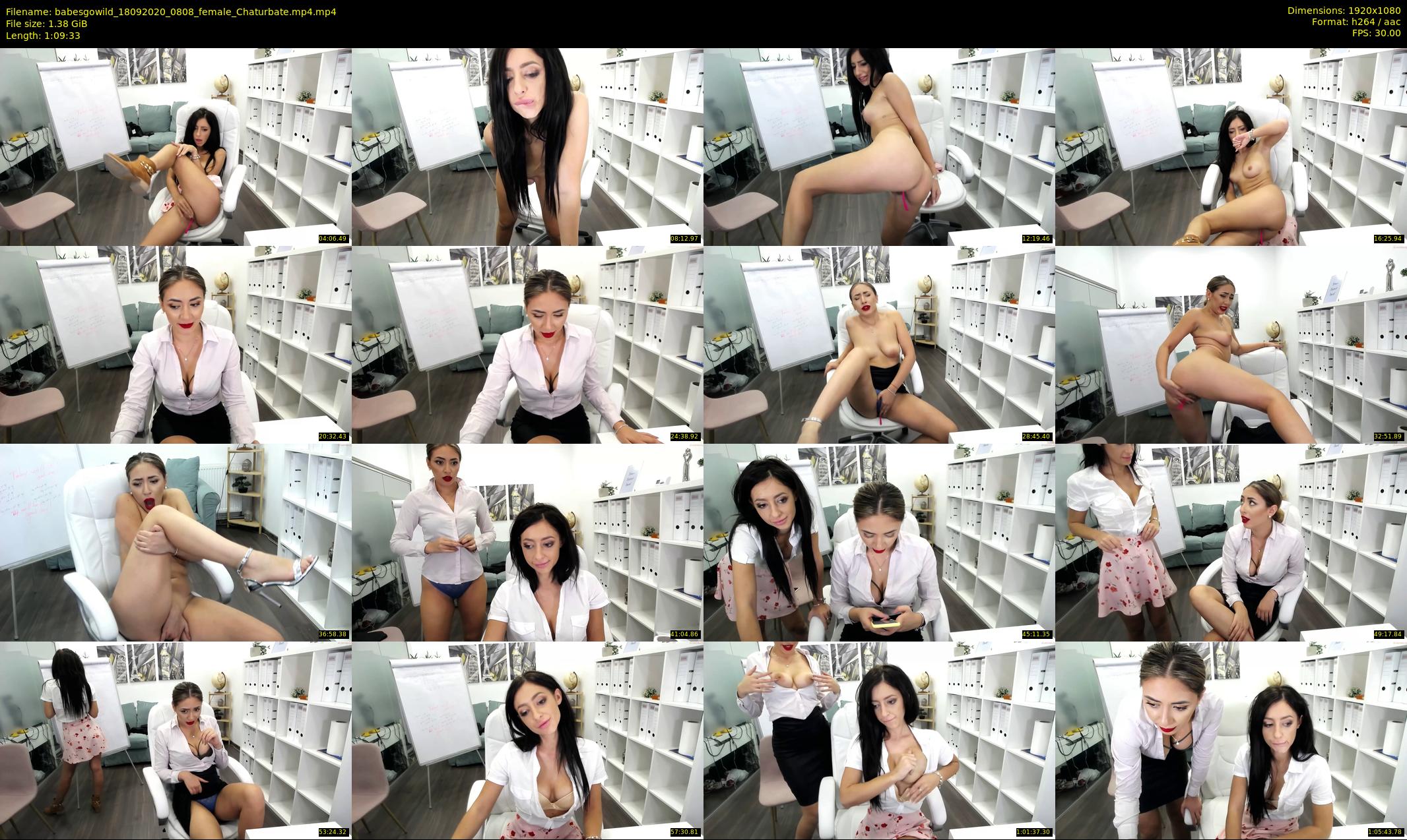 babesgowild — 70 minute Chaturbate couple cam show recording, 1080p, Sep 18, 2020