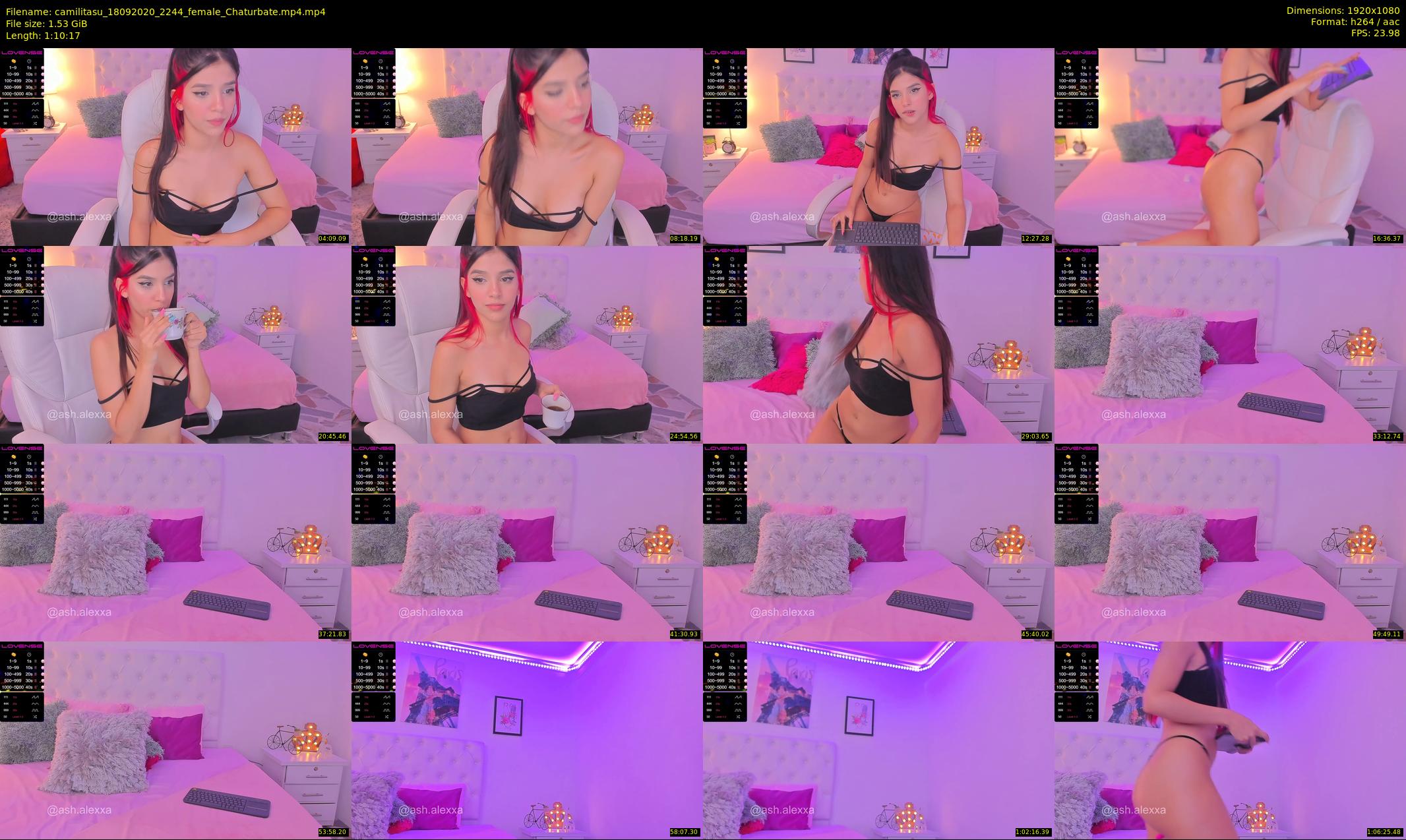 camilitasu — 71 minute Chaturbate female cam show recording, 1080p, Sep 18, 2020