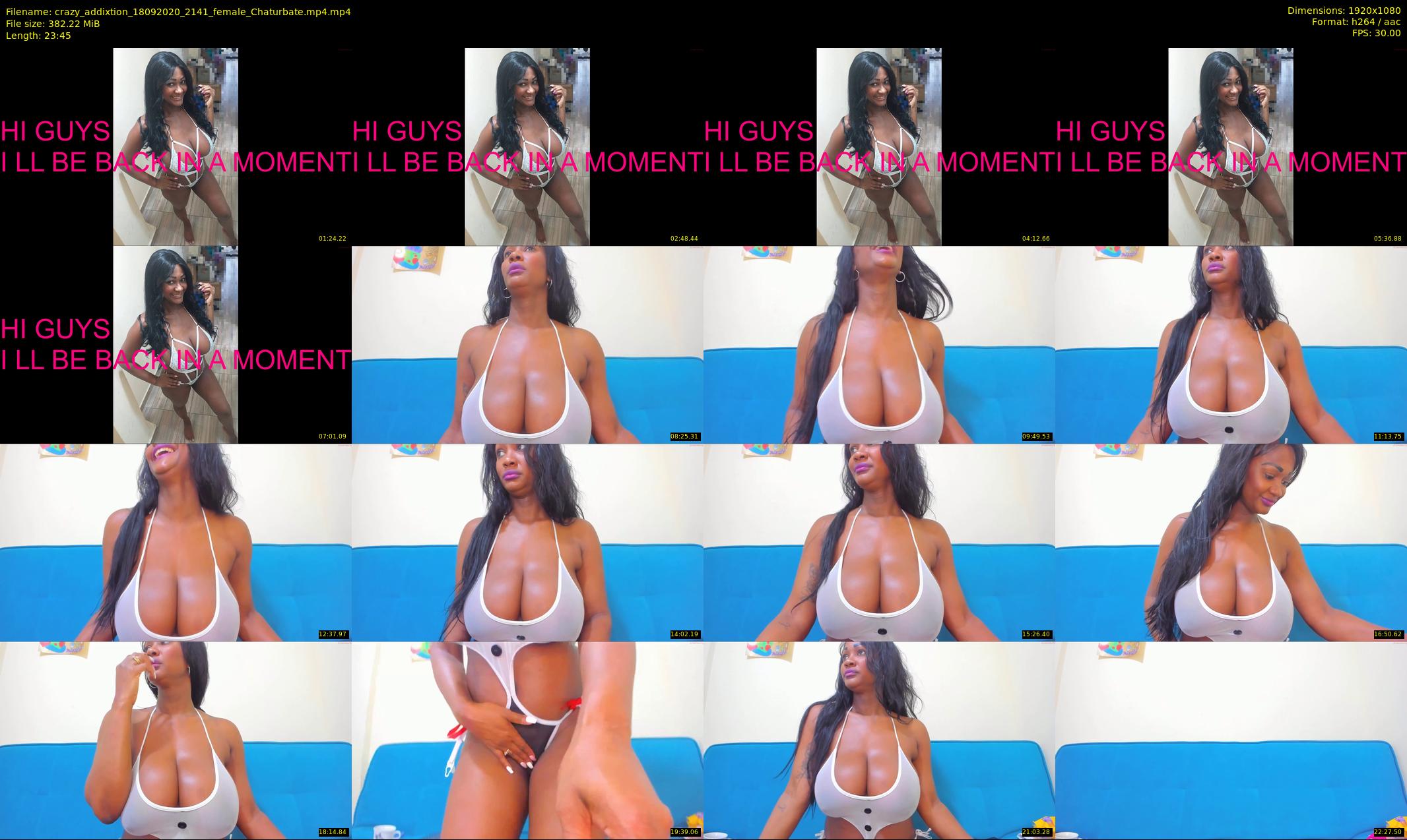 crazy_addixtion — 24 minute Chaturbate female cam show recording, 1080p, Sep 18, 2020