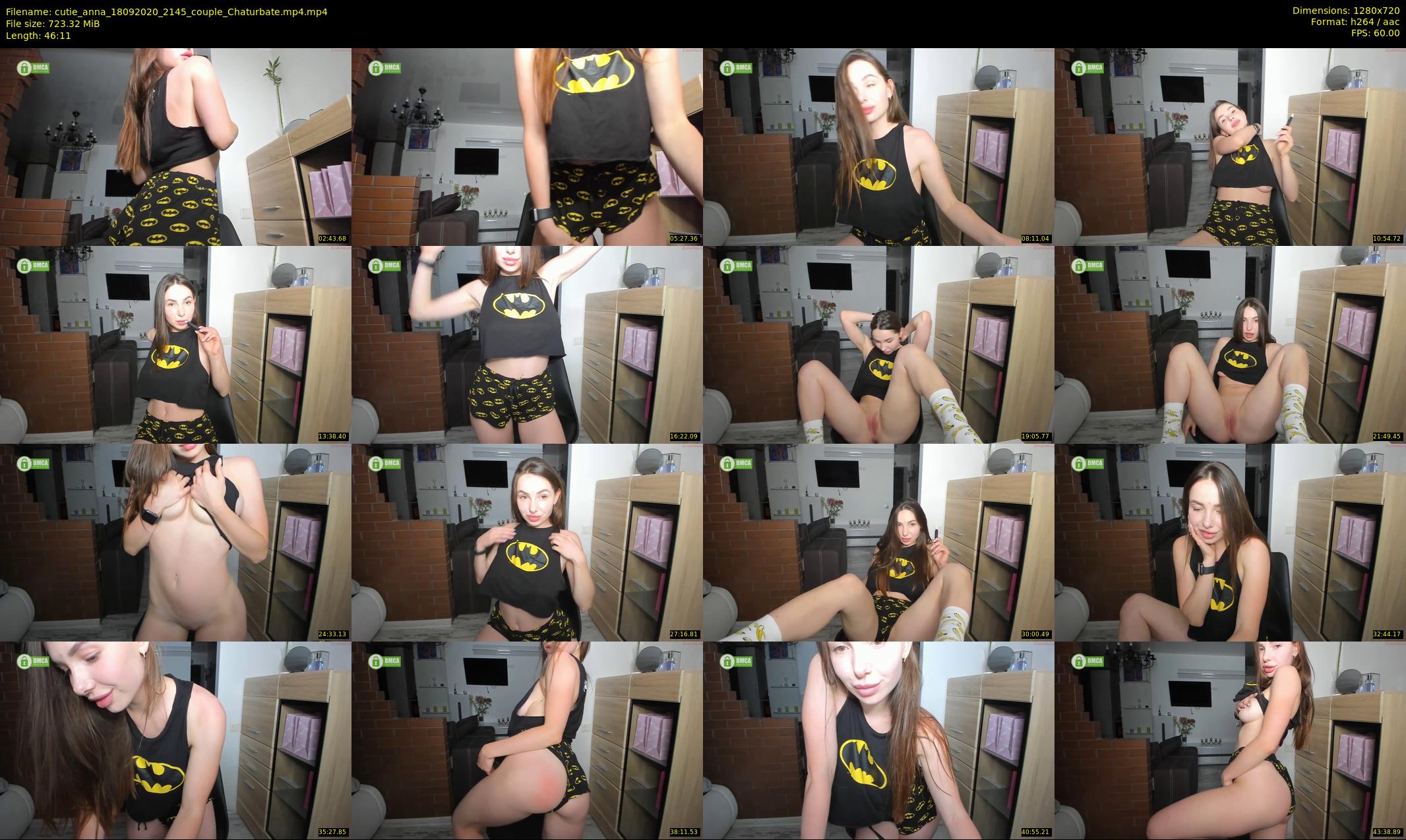 cutie_anna — 47 minute Chaturbate couple cam show recording, 720p, Sep 18, 2020