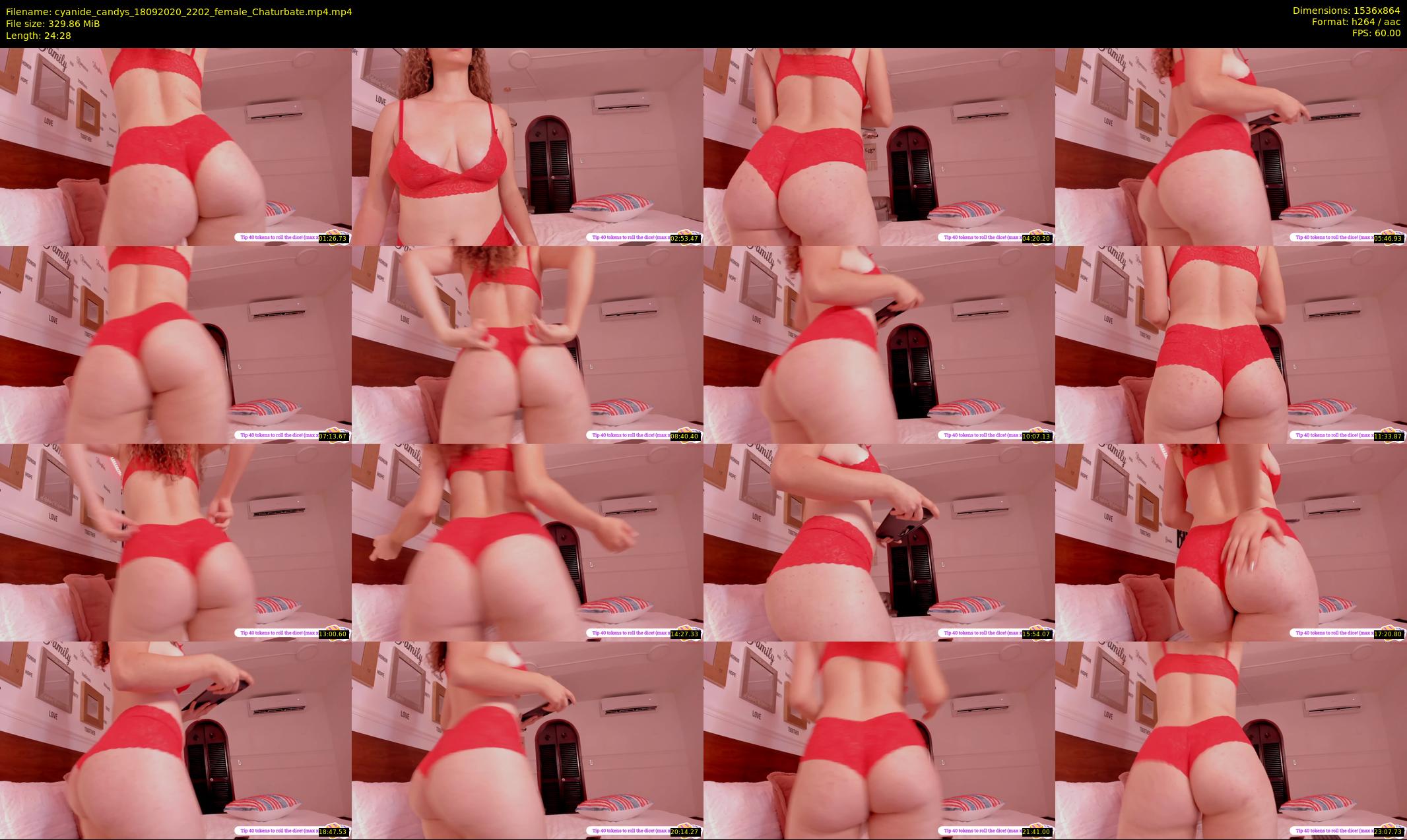 cyanide_candys — 25 minute Chaturbate female cam show recording, 720p, Sep 18, 2020