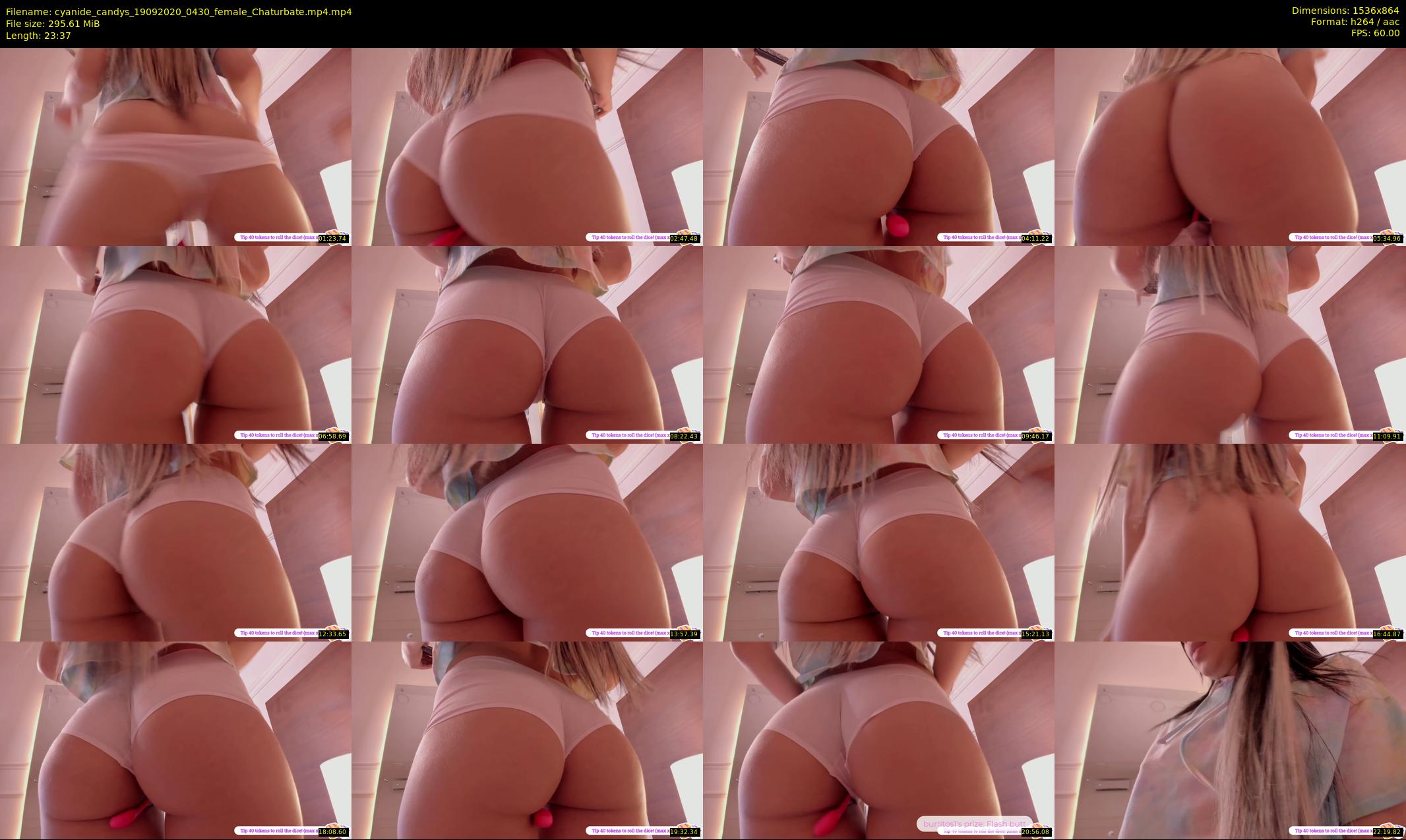 cyanide_candys — 24 minute Chaturbate female cam show recording, 720p, Sep 19, 2020