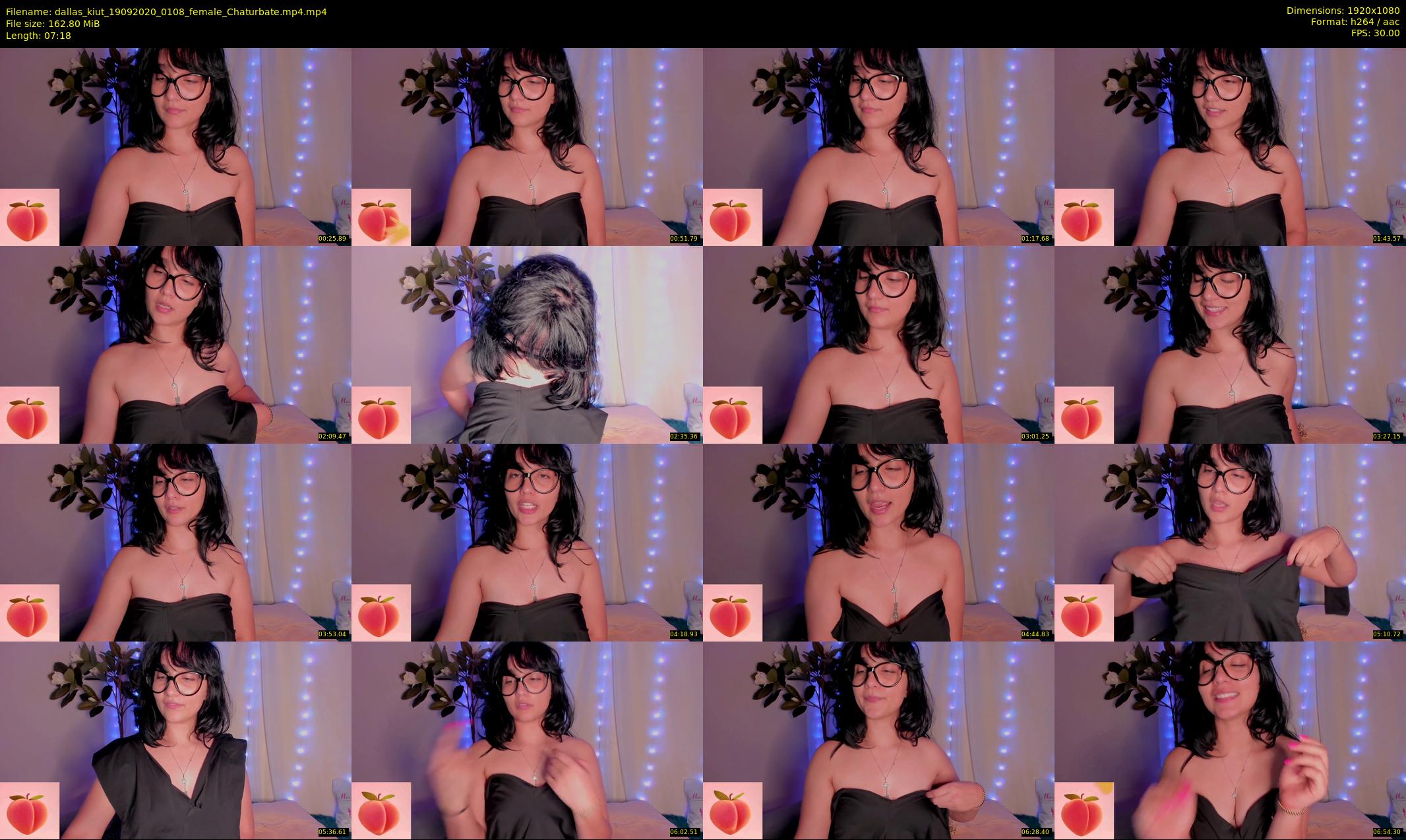 dallas_kiut — 8 minute Chaturbate female cam show recording, 1080p, Sep 19, 2020