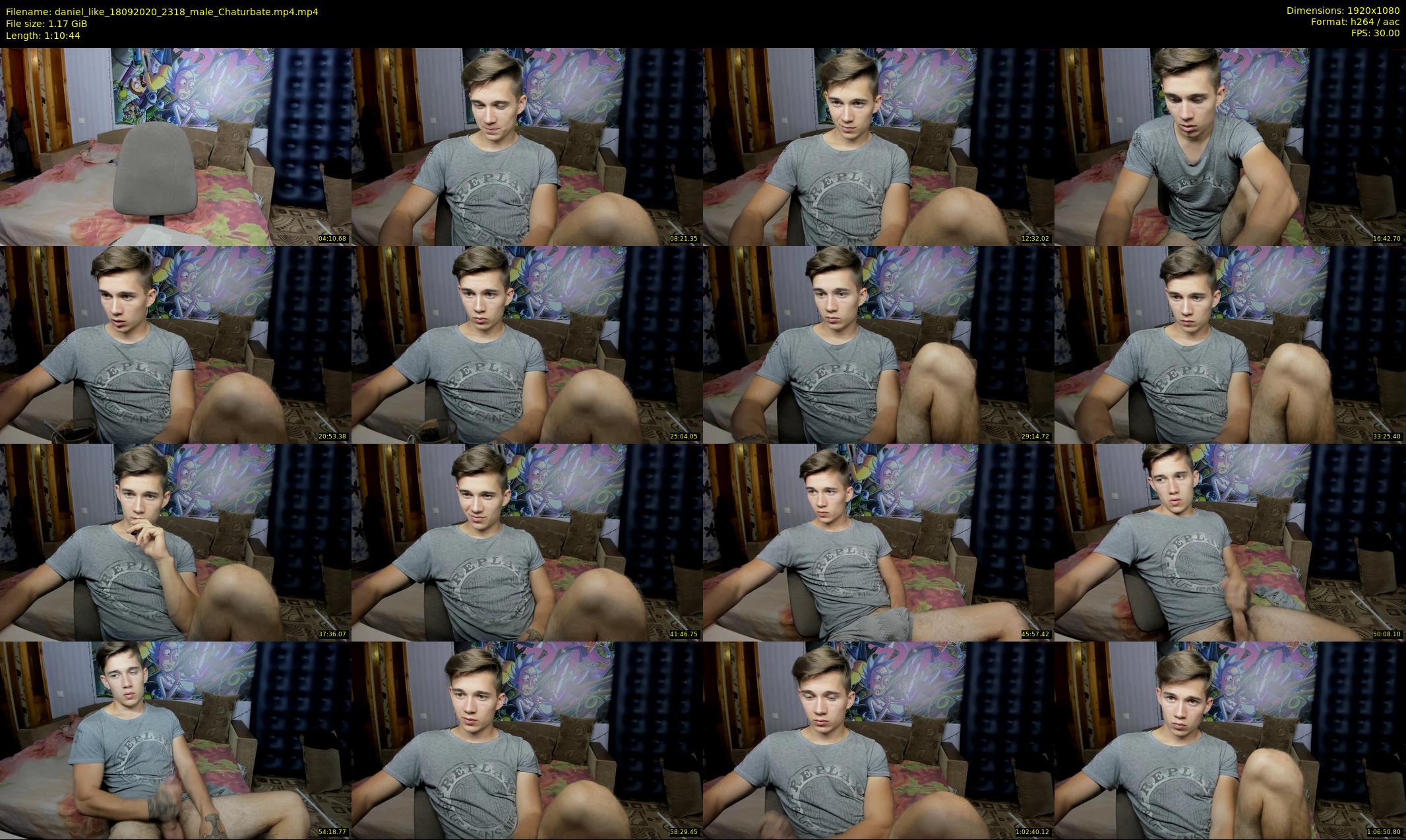 daniel_like — 71 minute Chaturbate male cam show recording, 1080p, Sep 18, 2020