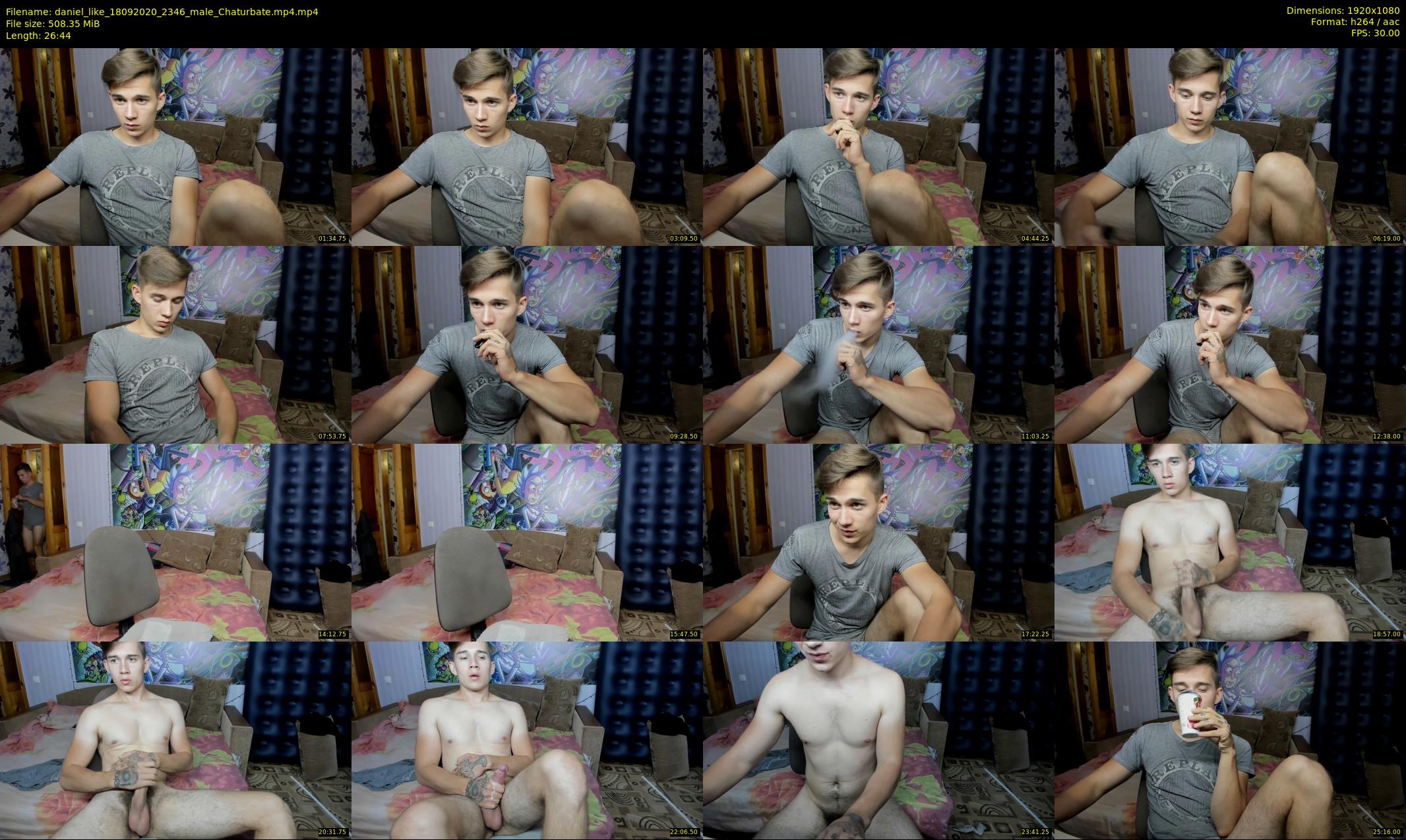 daniel_like — 27 minute Chaturbate male cam show recording, 1080p, Sep 18, 2020