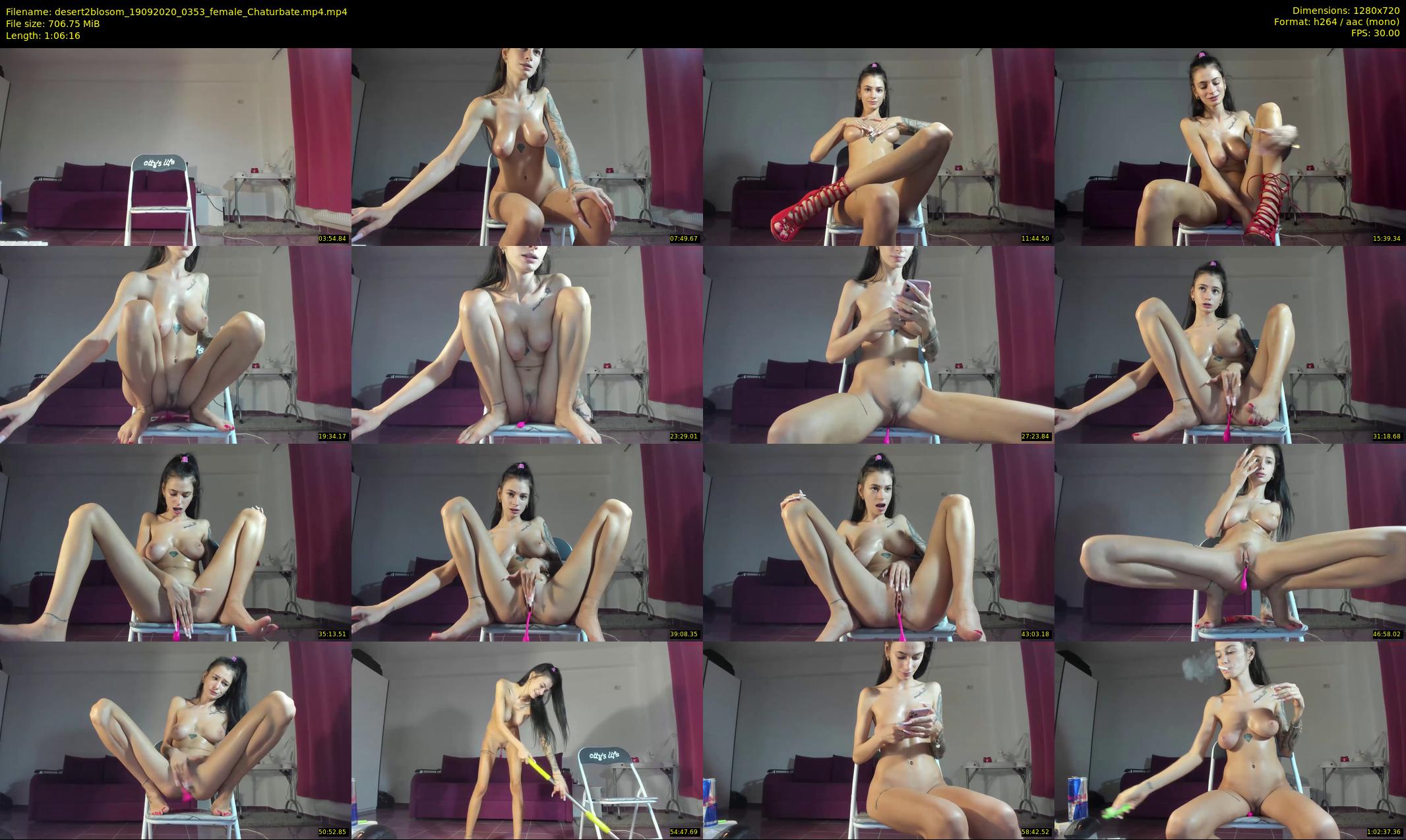 desert2blosom — 67 minute Chaturbate female cam show recording, 720p, Sep 19, 2020