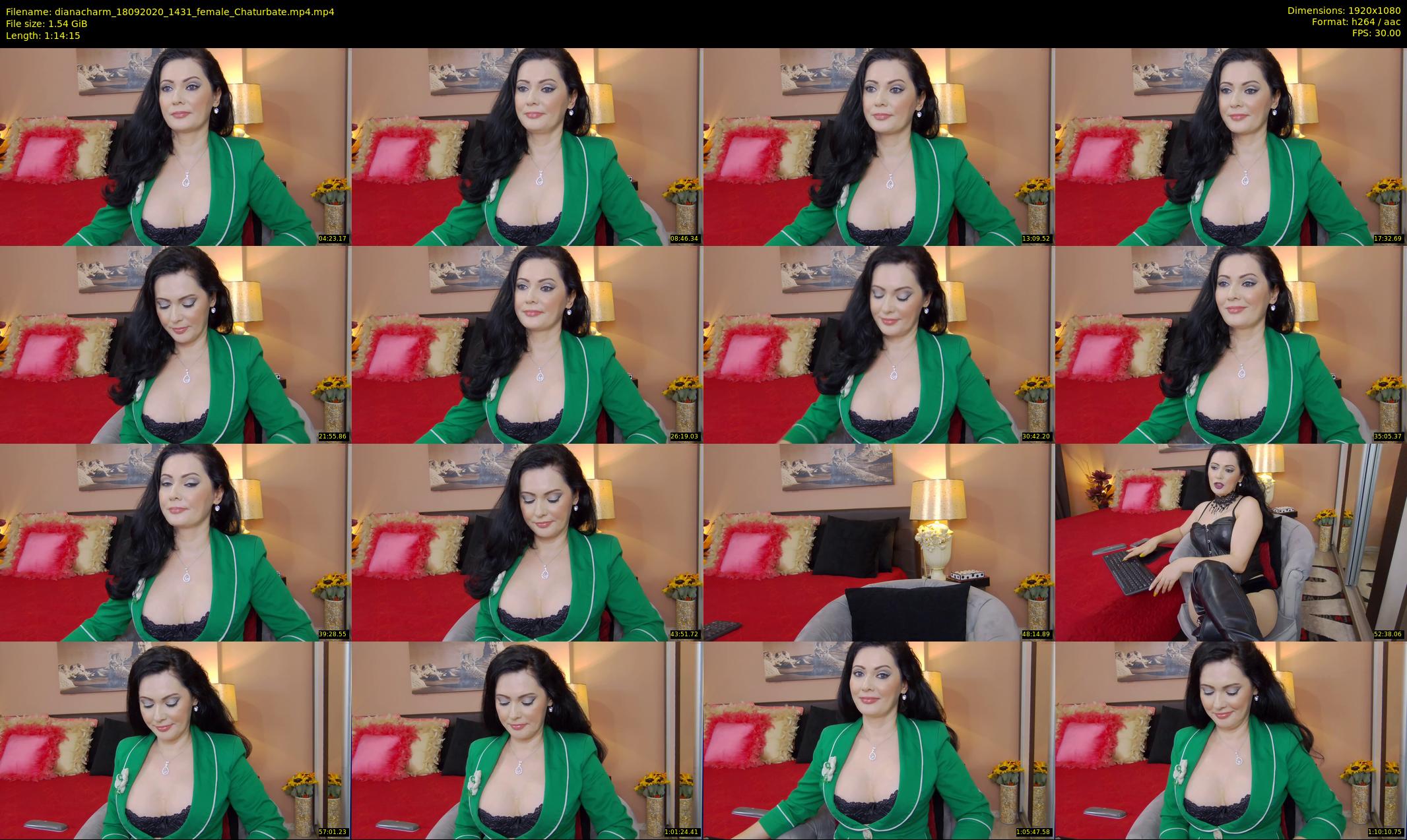 dianacharm — 75 minute Chaturbate female cam show recording, 1080p, Sep 18, 2020