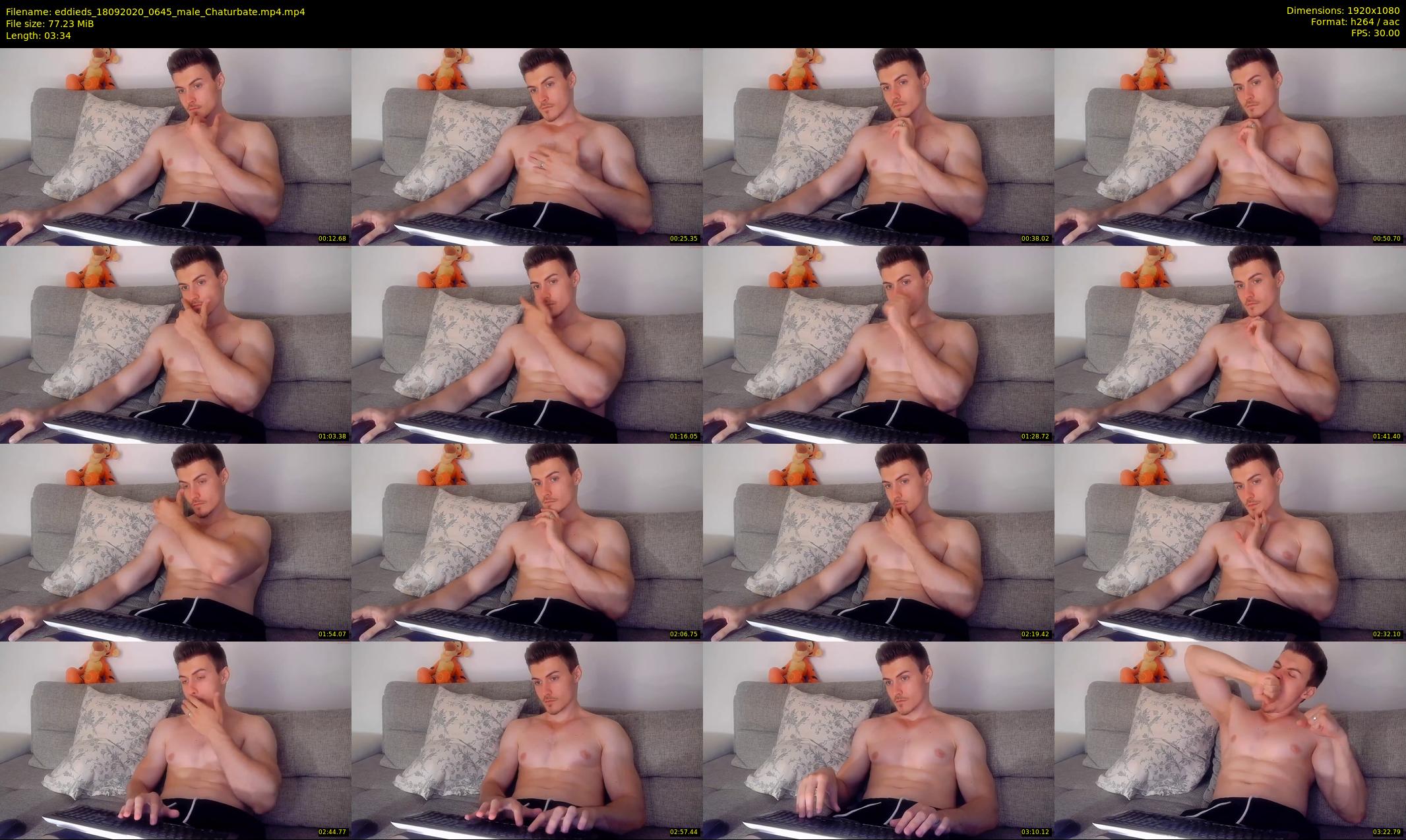 eddieds — 4 minute Chaturbate male cam show recording, 1080p, Sep 18, 2020