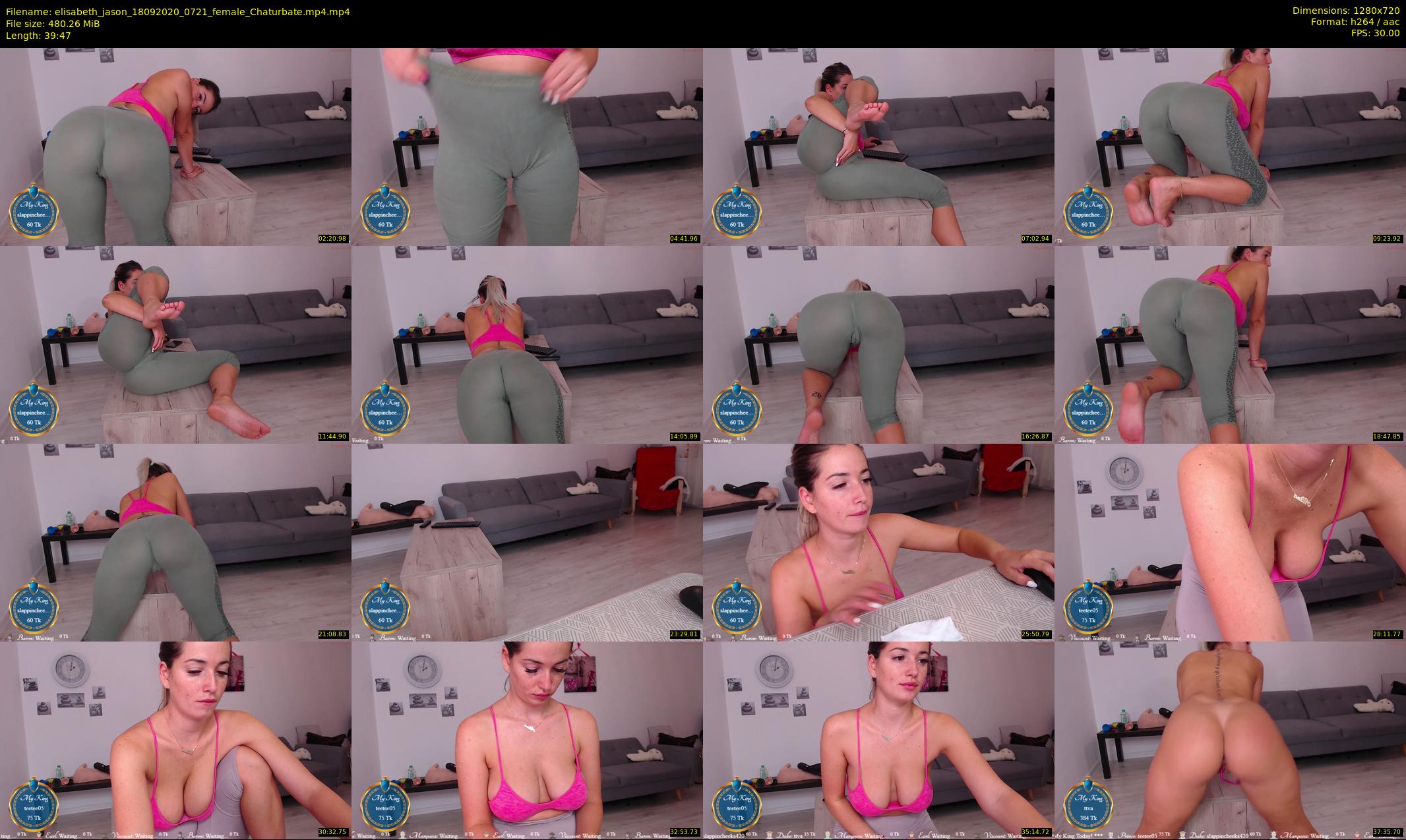 elisabeth_jason — 40 minute Chaturbate couple cam show recording, 720p, Sep 18, 2020