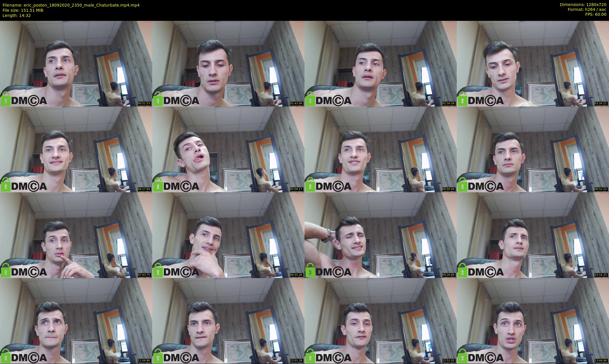eric_poston — 15 minute Chaturbate male cam show recording, 720p, Sep 18, 2020