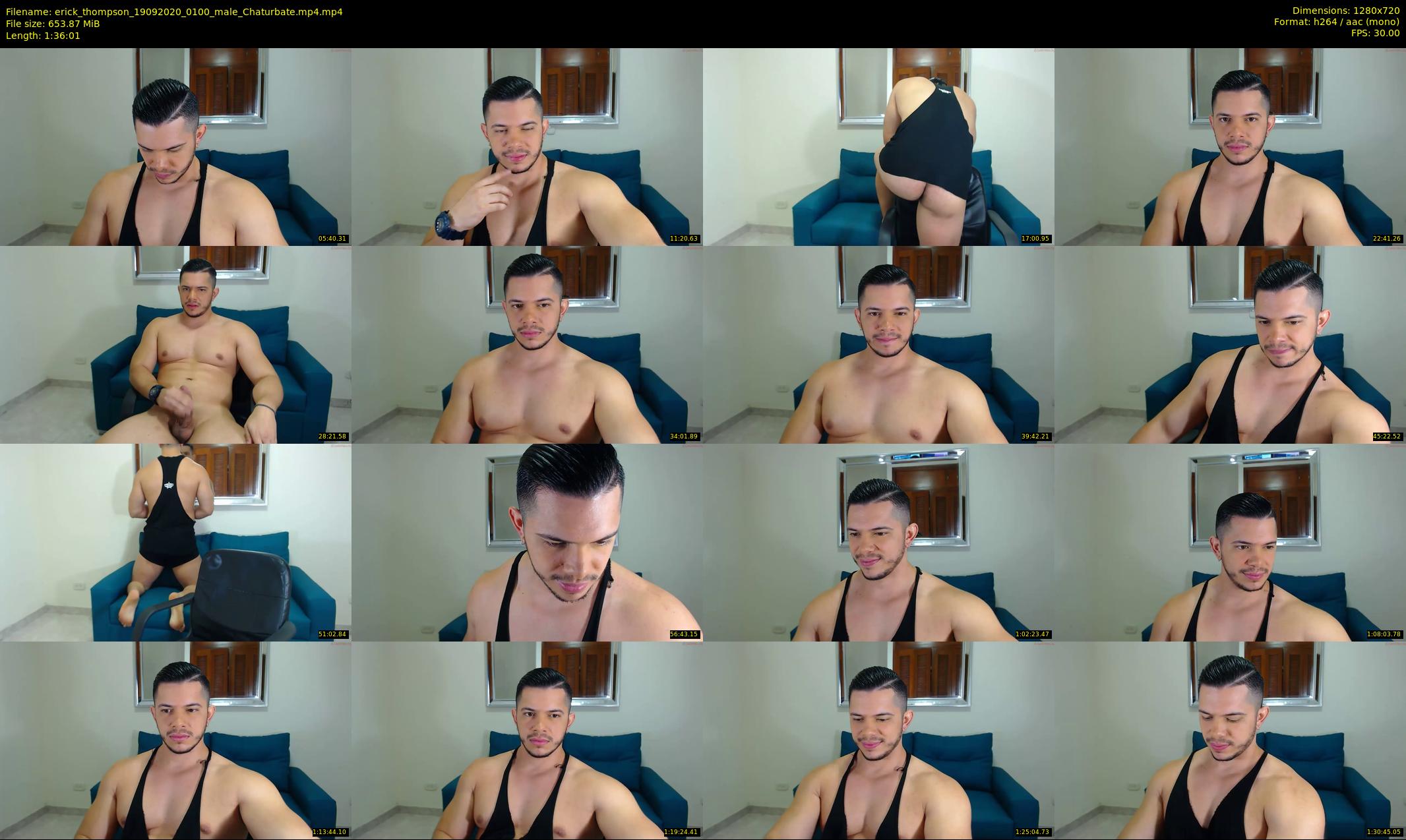 erick_thompson — 97 minute Chaturbate male cam show recording, 720p, Sep 19, 2020