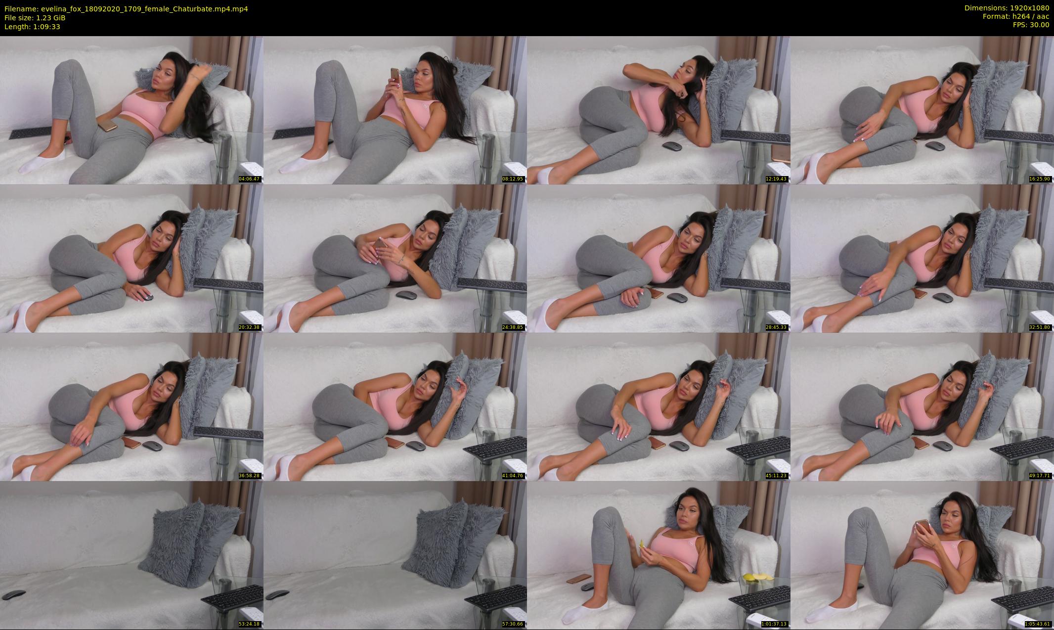 evelina_fox — 70 minute Chaturbate female cam show recording, 1080p, Sep 18, 2020