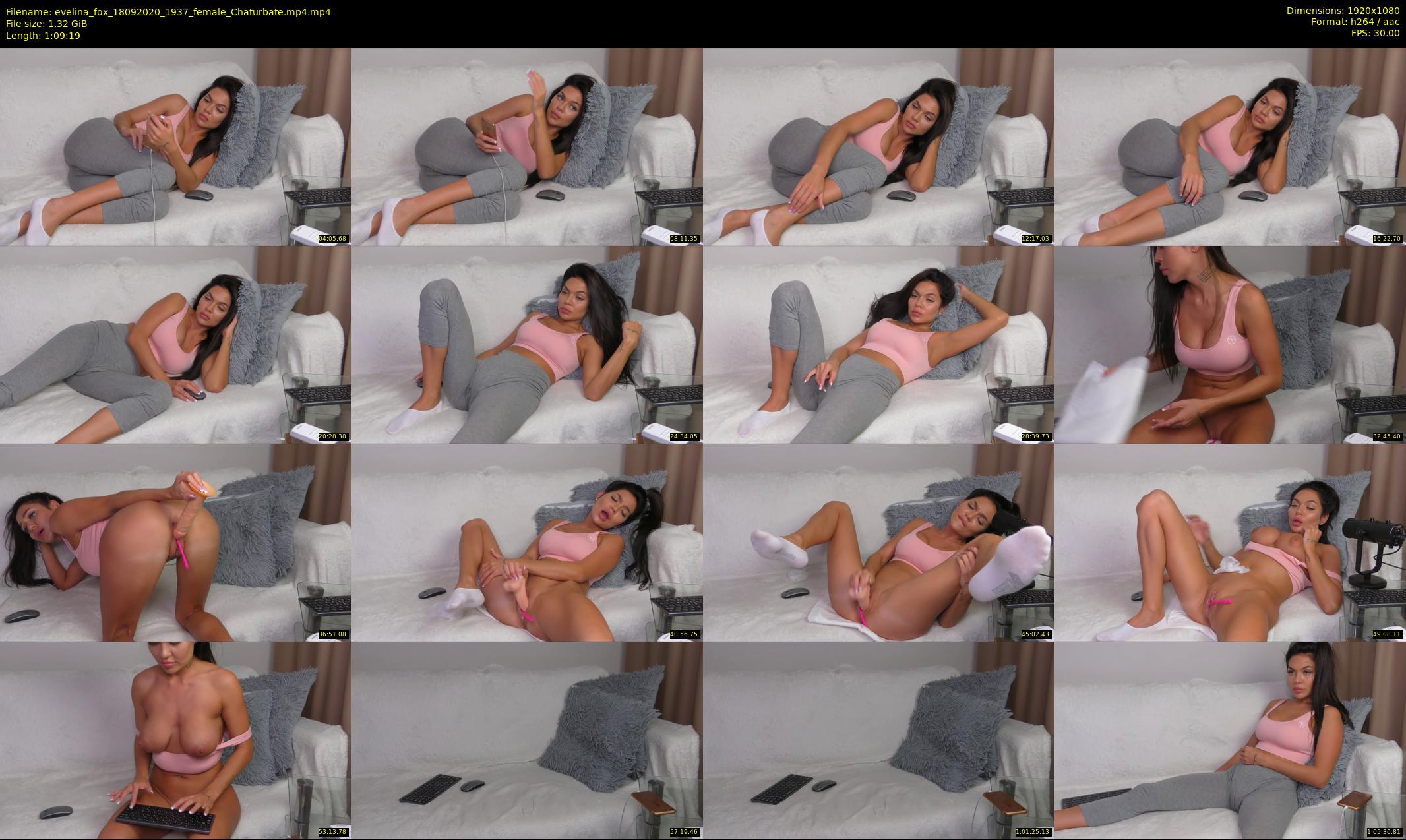evelina_fox — 70 minute Chaturbate female cam show recording, 1080p, Sep 18, 2020