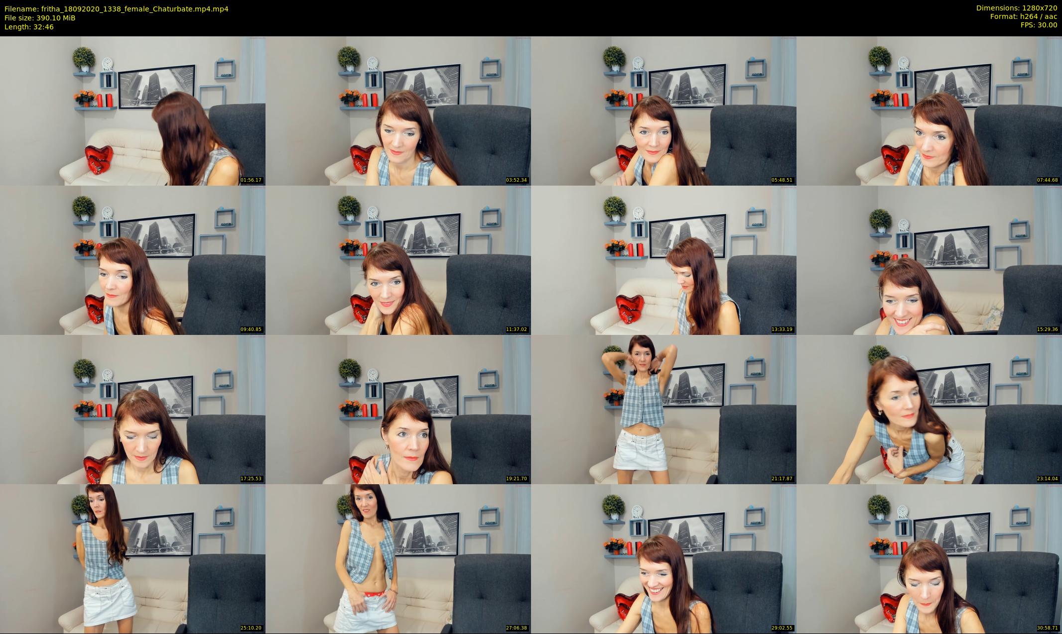 fritha — 33 minute Chaturbate female cam show recording, 720p, Sep 18, 2020