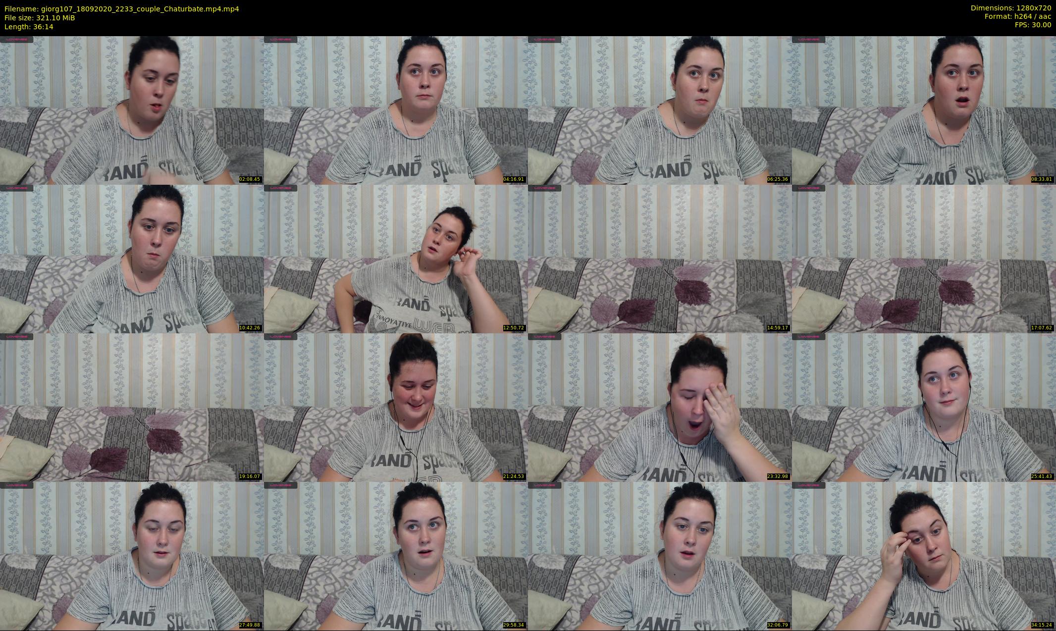 giorg107 — 37 minute Chaturbate couple cam show recording, 720p, Sep 18, 2020