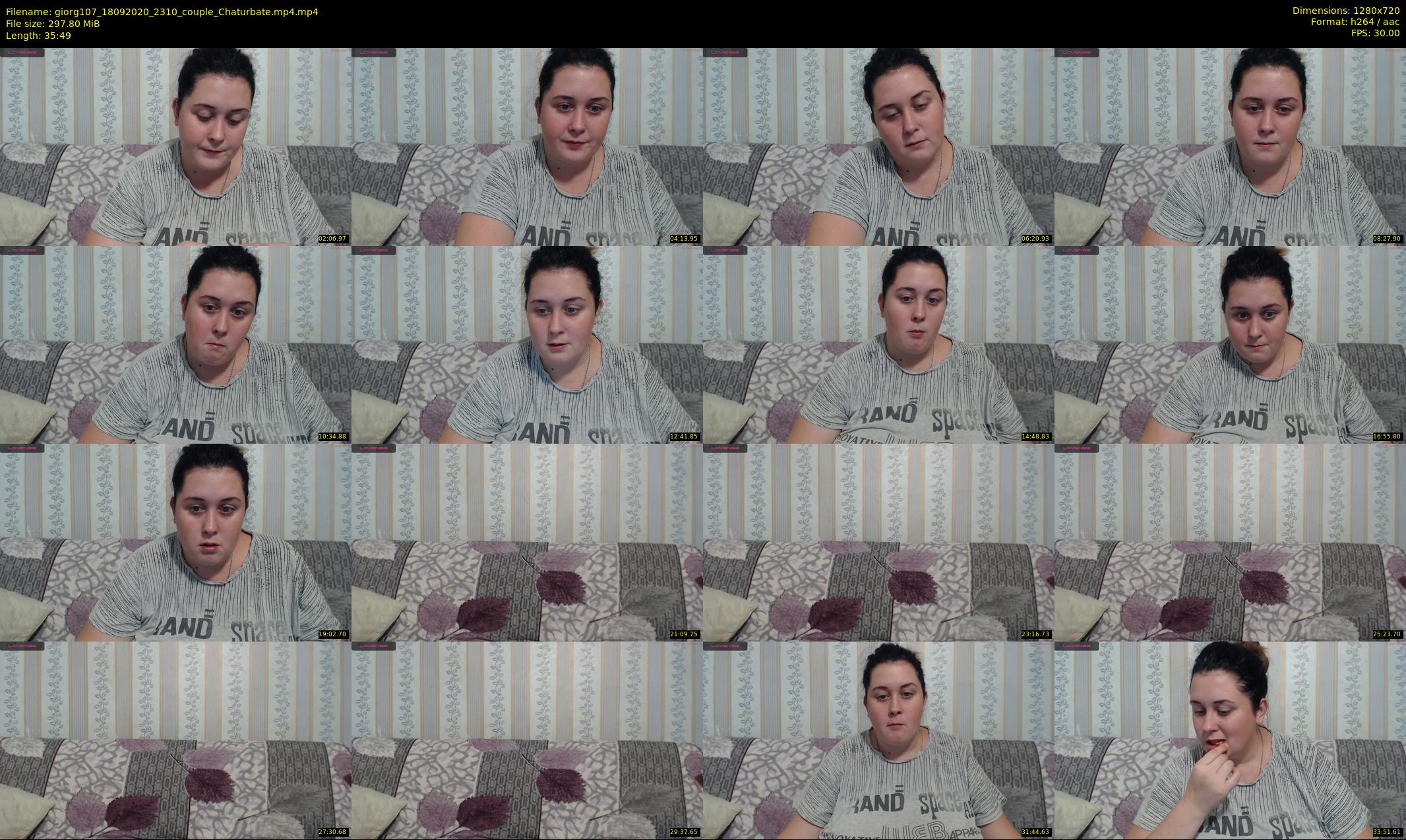 giorg107 — 36 minute Chaturbate couple cam show recording, 720p, Sep 18, 2020