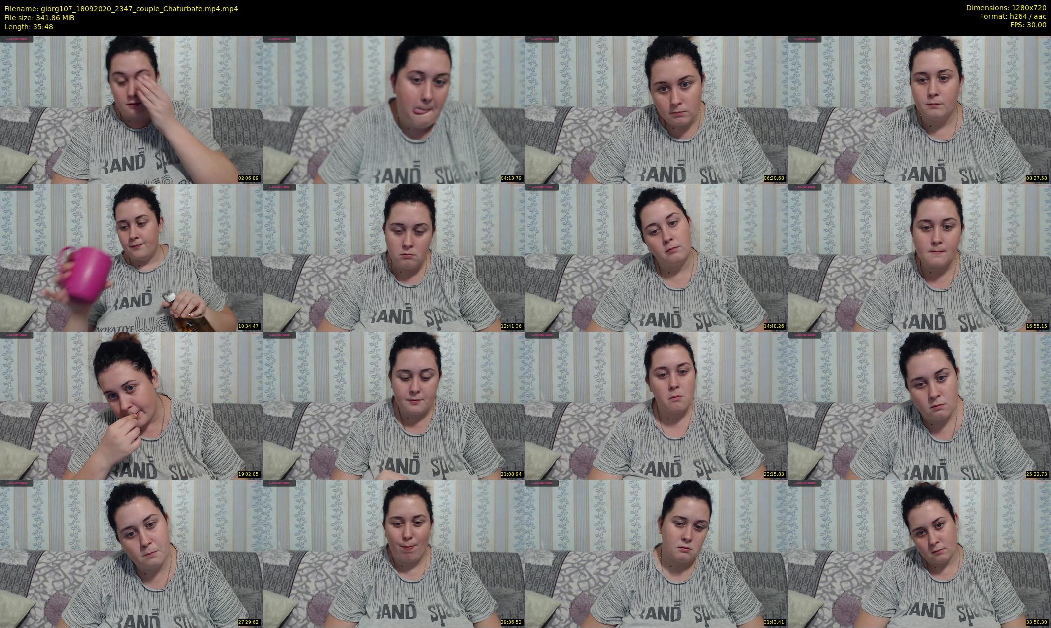 giorg107 — 36 minute Chaturbate couple cam show recording, 720p, Sep 18, 2020
