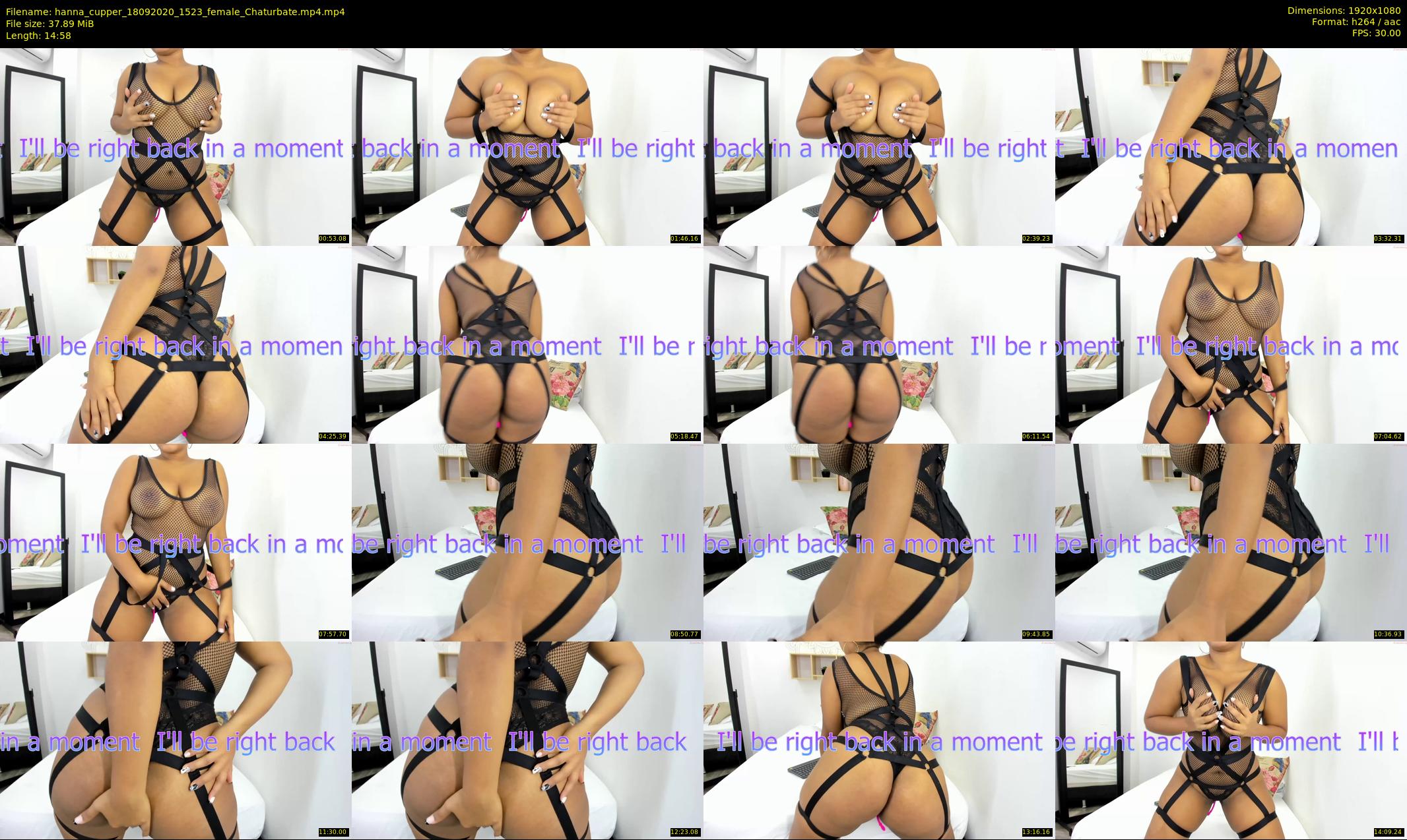 hanna_cupper — 15 minute Chaturbate female cam show recording, 1080p, Sep 18, 2020
